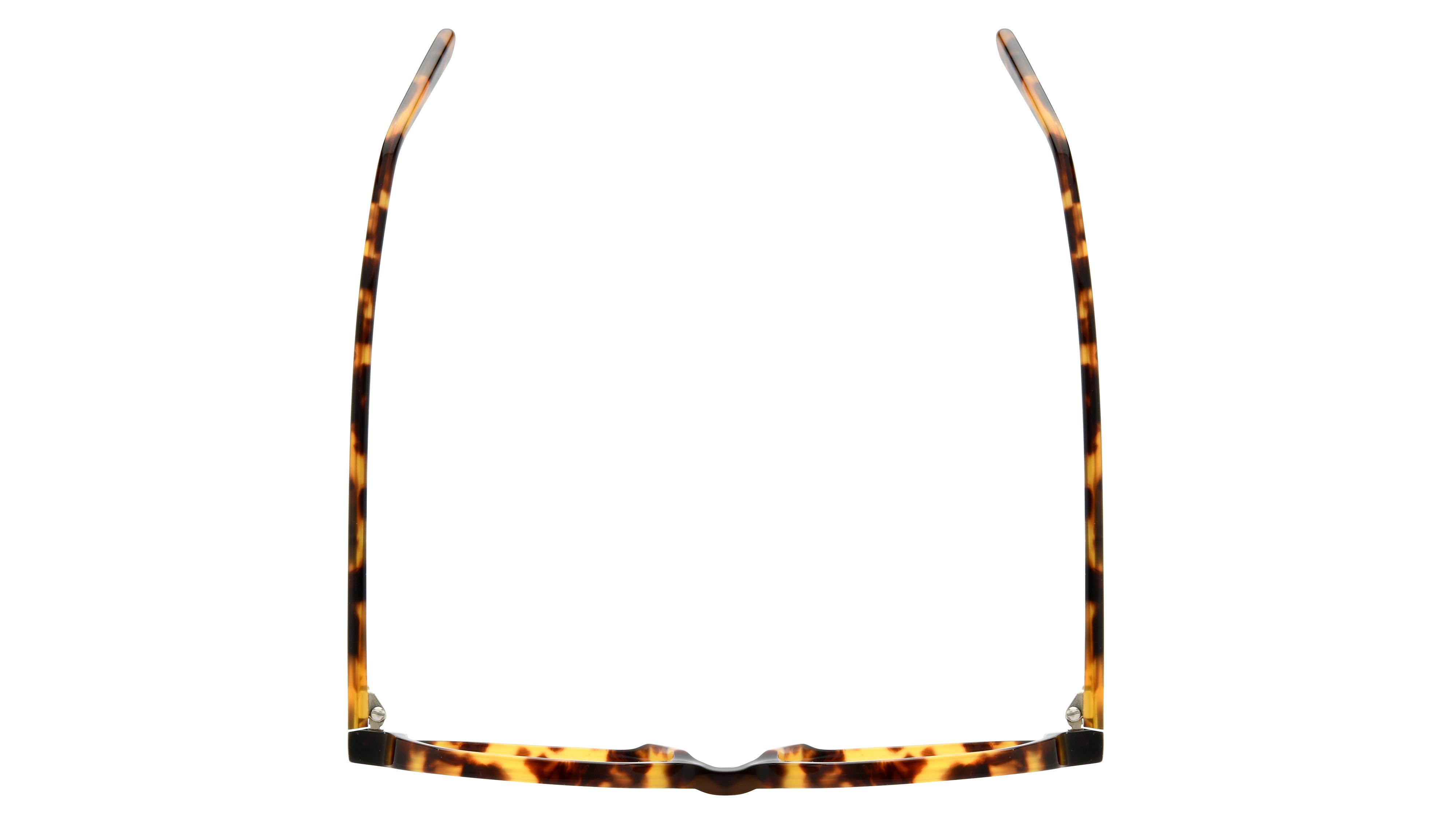 Lunettes de vue La Collection des Lunetiers Femme Ecaille Carré AMELIE Dessus