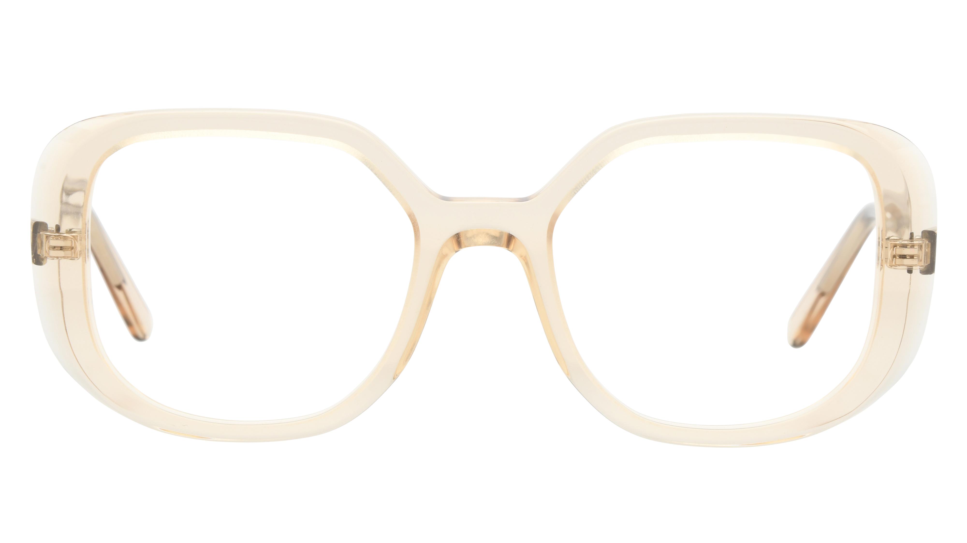 Lunettes de vue La Collection des Lunetiers Femme Transparent Carré MAUD Face