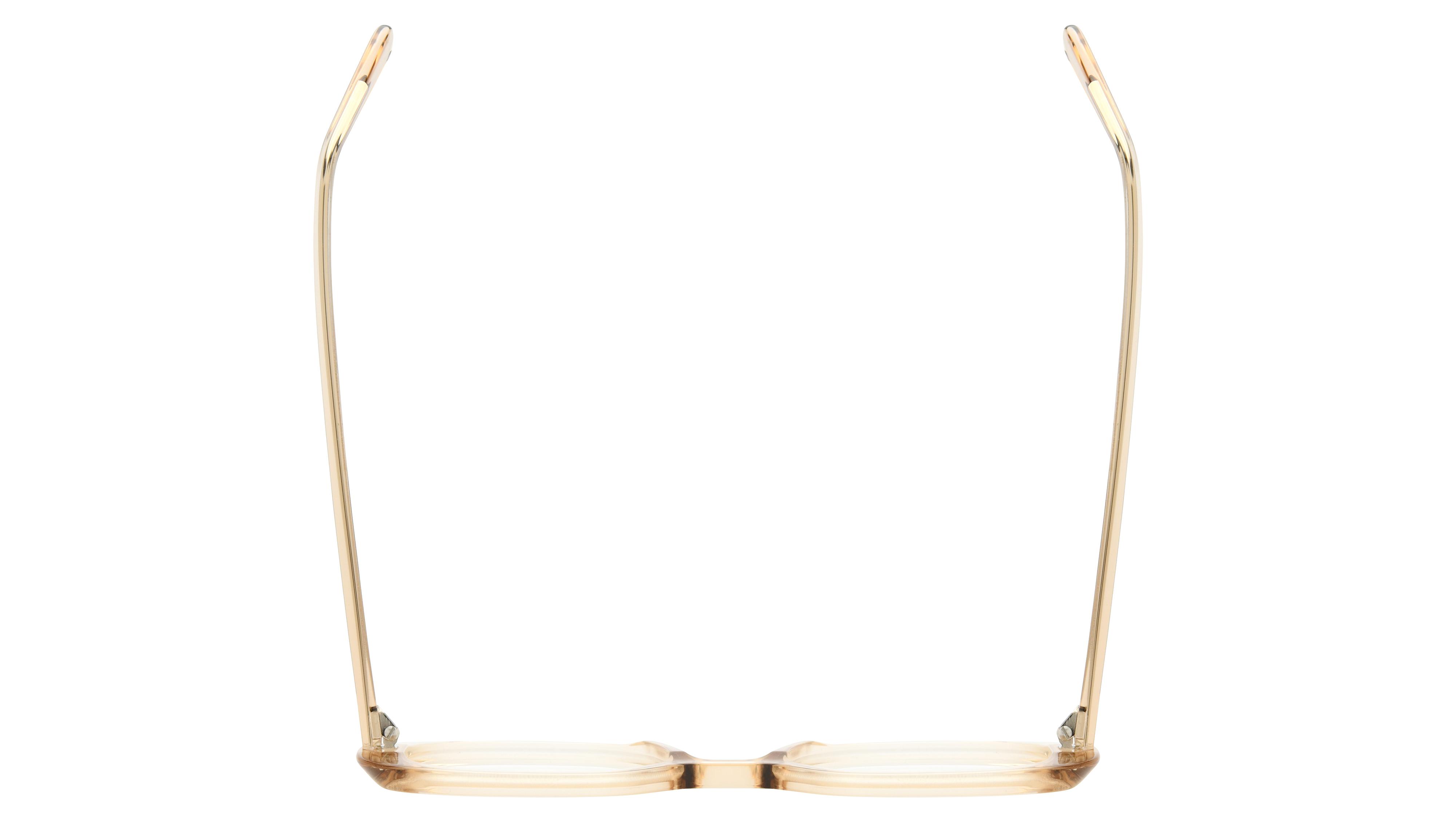 Lunettes de vue La Collection des Lunetiers Femme Transparent Carré MAUD Dessus