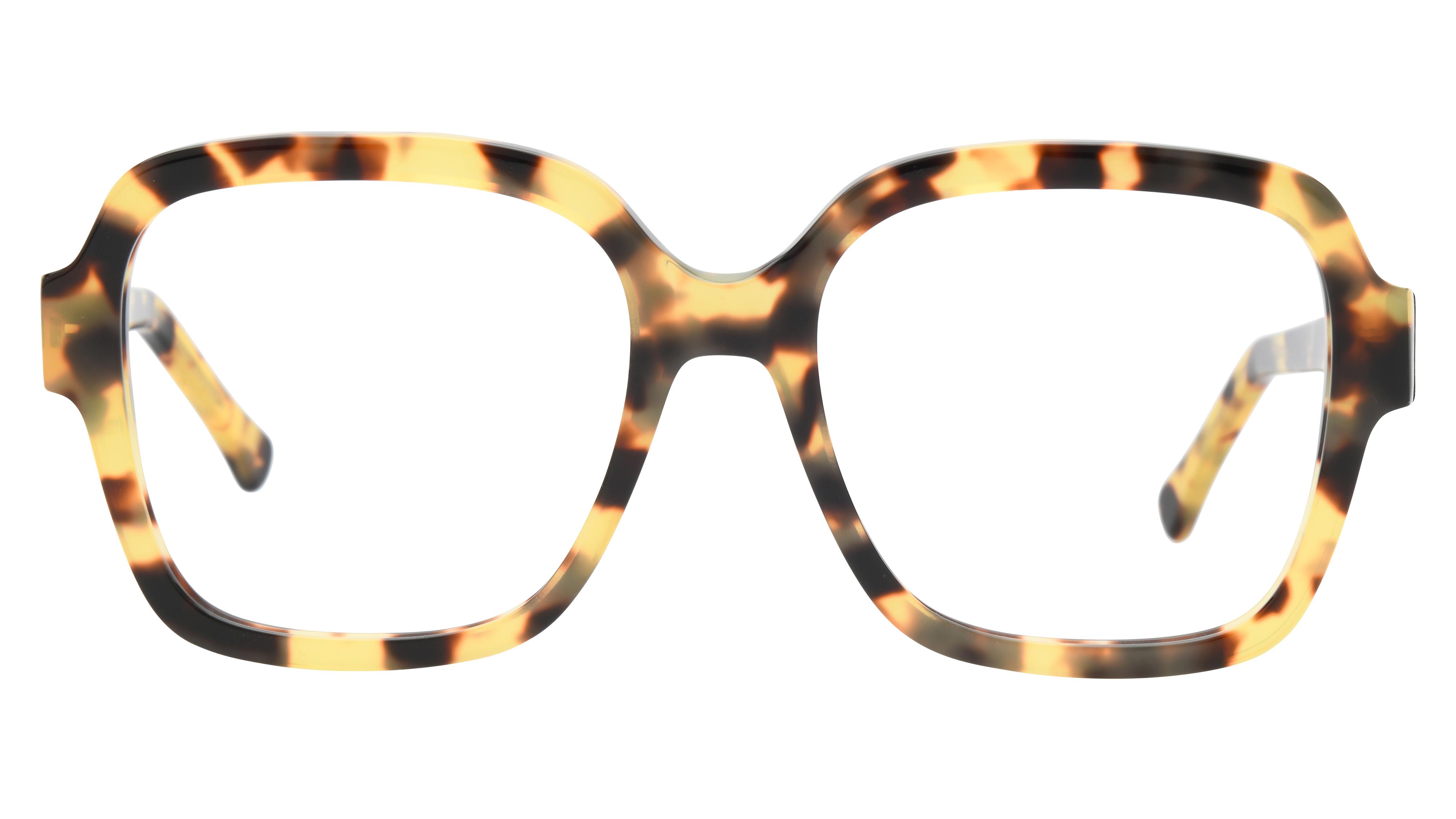 Lunettes de vue La Collection des Lunetiers Femme Ecaille Carré JULIE Face