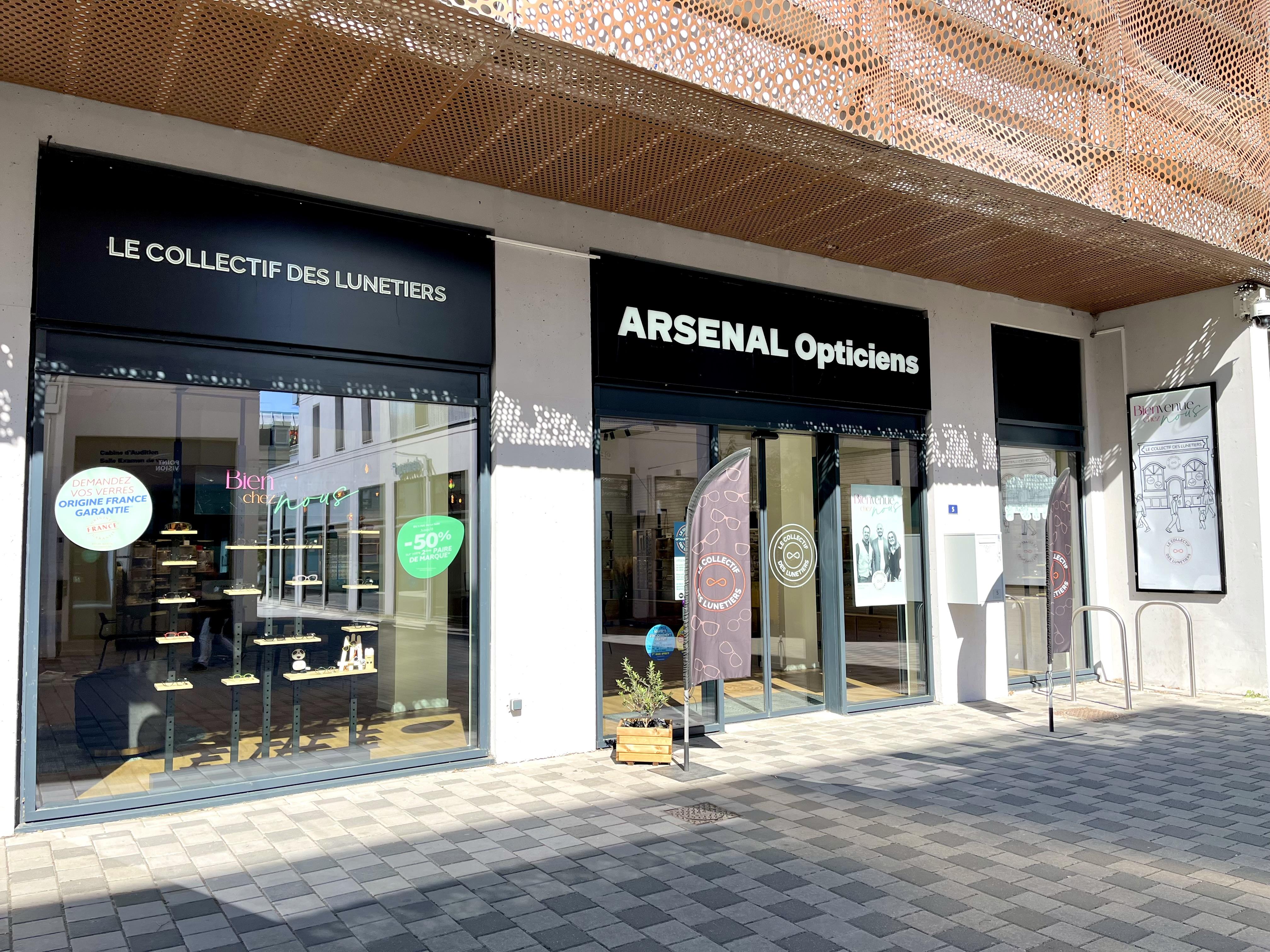 Opticien Valenciennes - Arsenal - Le Collectif des Lunetiers