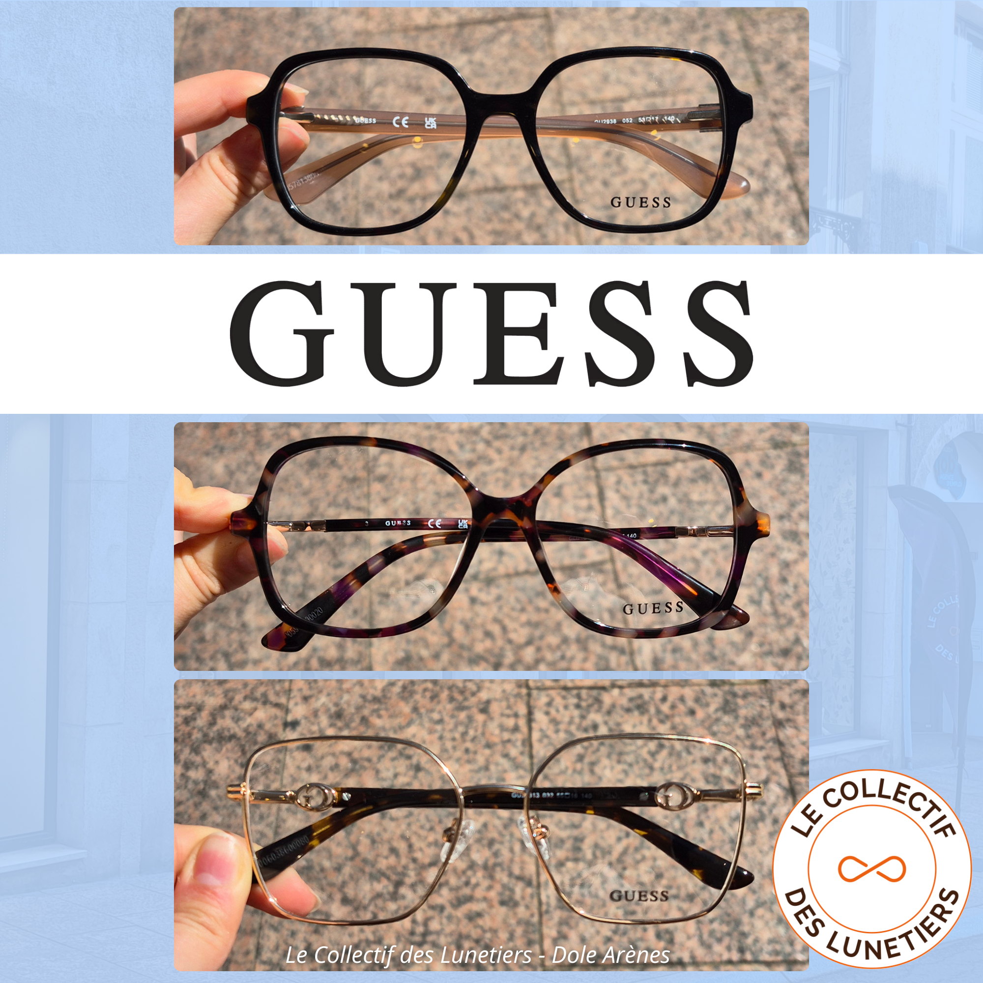 Opticien Dole - Arènes - Le Collectif des Lunetiers