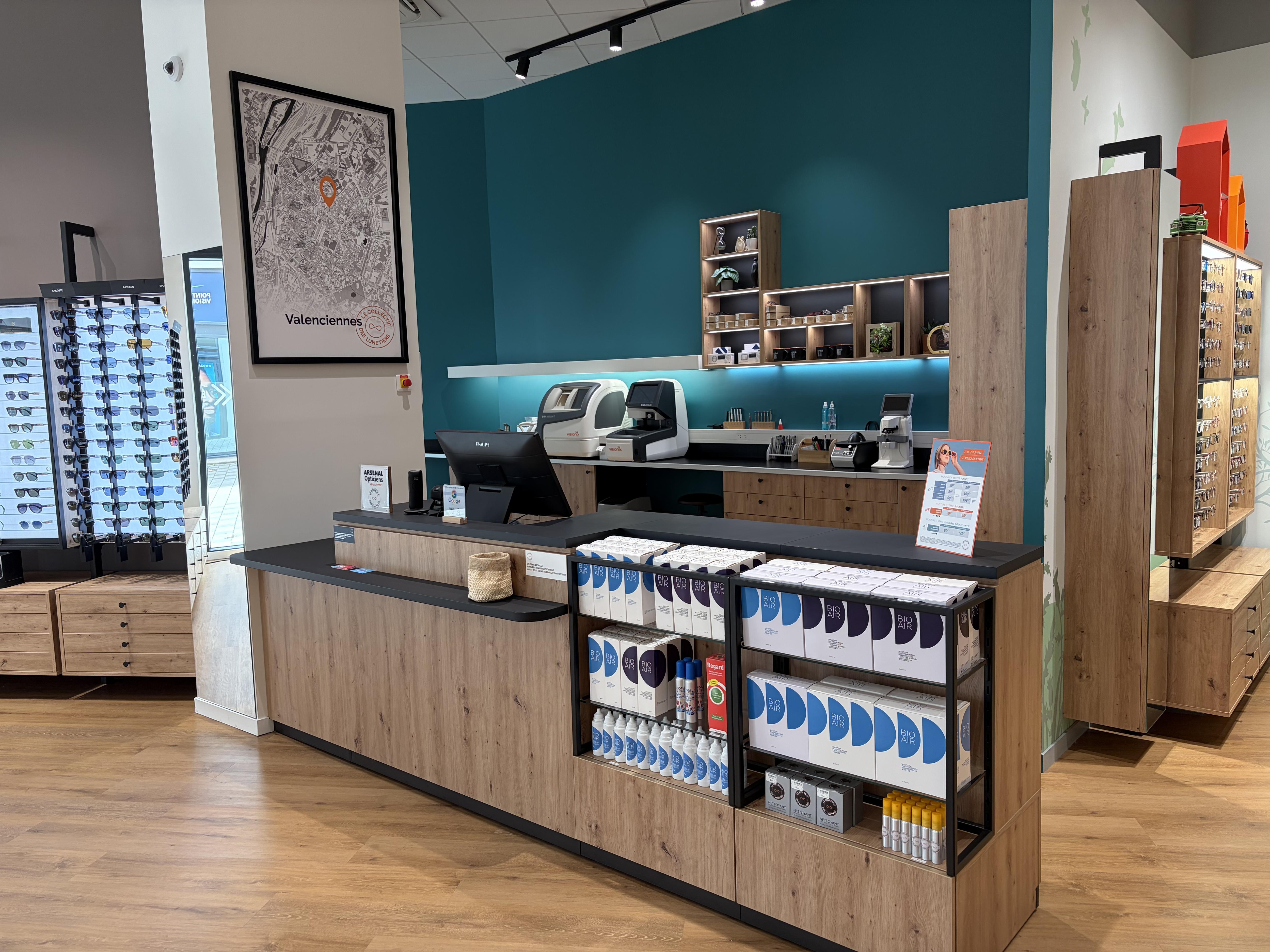 Opticien Valenciennes - Arsenal - Le Collectif des Lunetiers