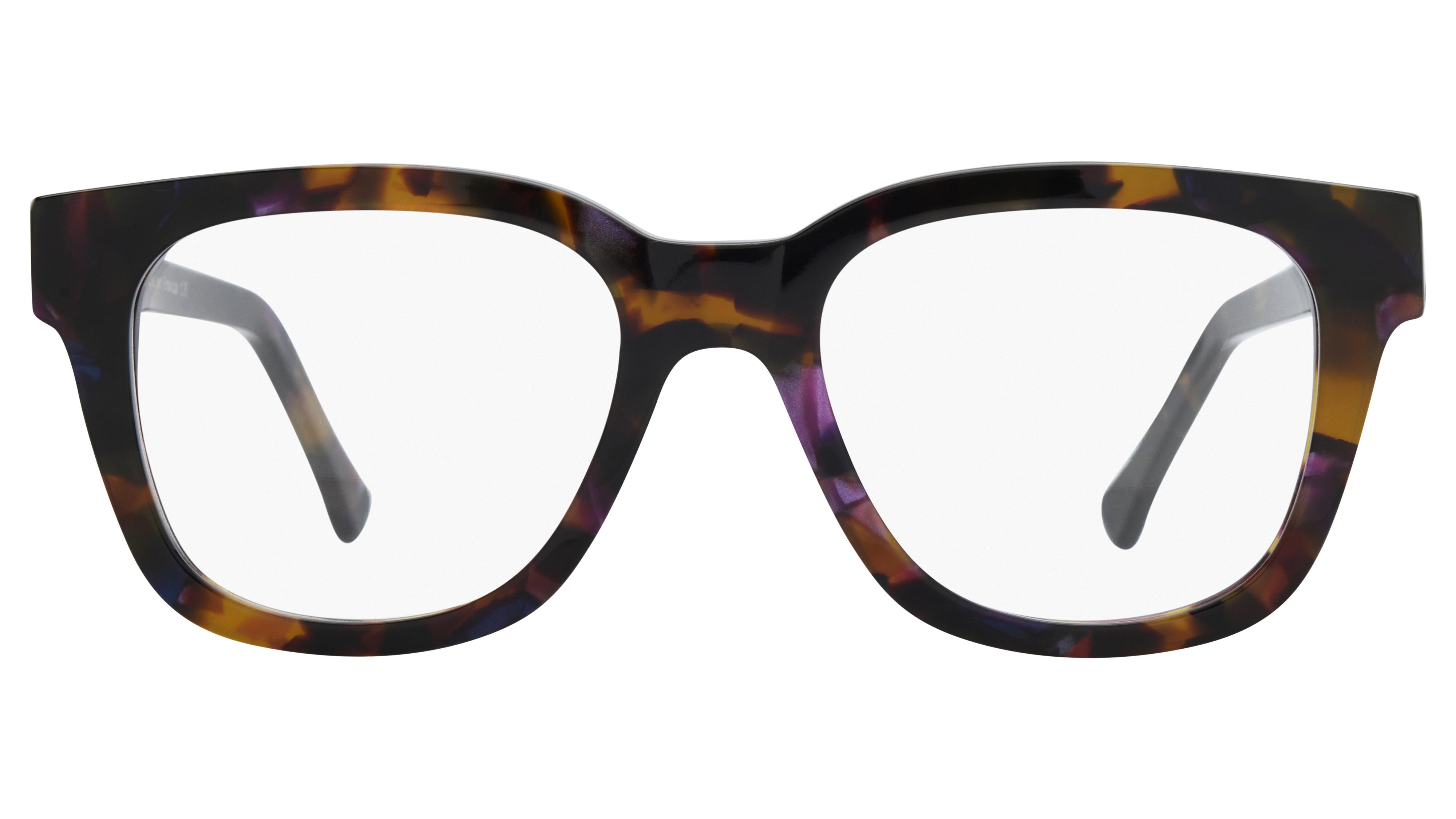 Lunettes de vue La Collection des Lunetiers Femme Ecaille Carré BLEUENN Face