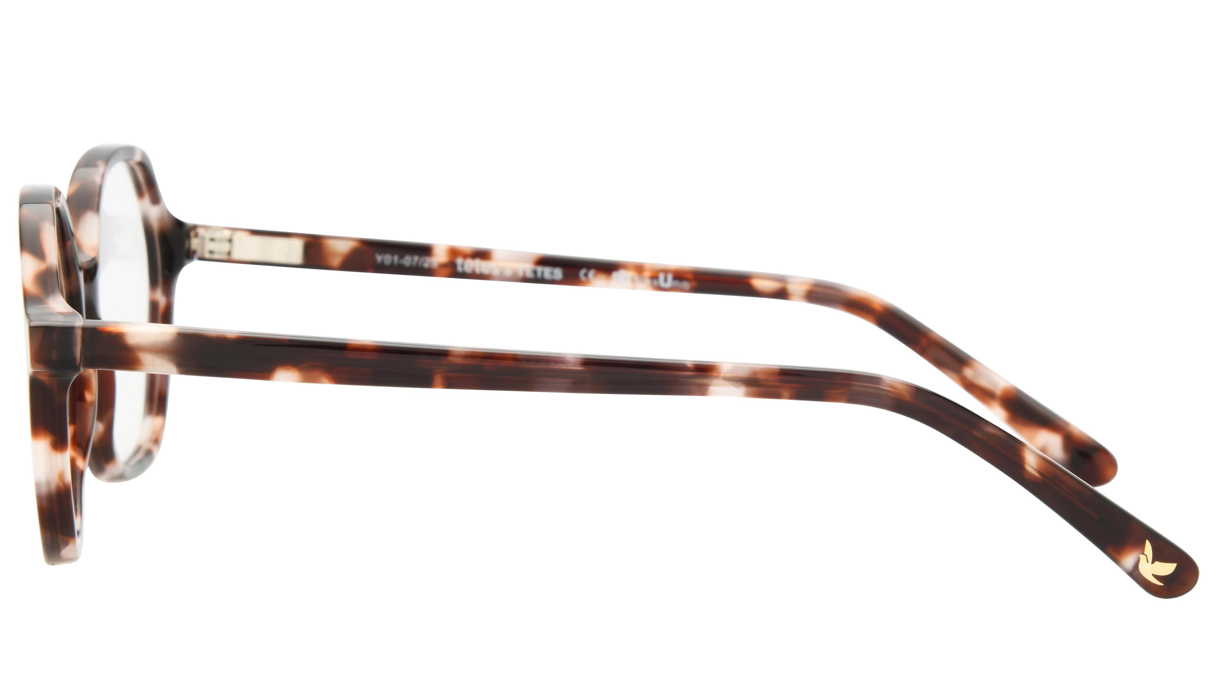 Lunettes de vue têtes à TETES Enfant Ecaille Tonneau Tat2604E+ Gauche