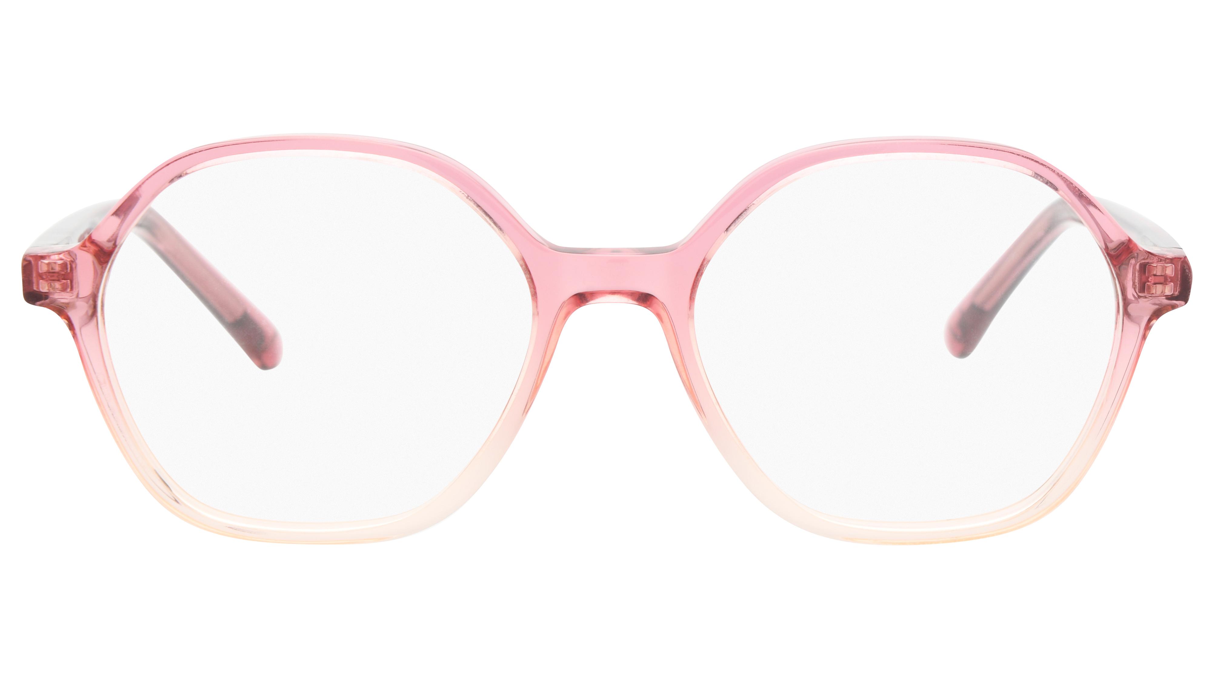 Lunettes de vue têtes à TETES Enfant Rose Tonneau Tat2604E+ Face
