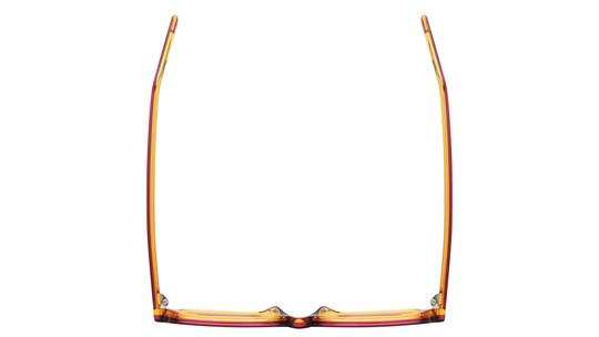 Lunettes de vue La Collection des Lunetiers Enfant Rose Carré MINI Dessus