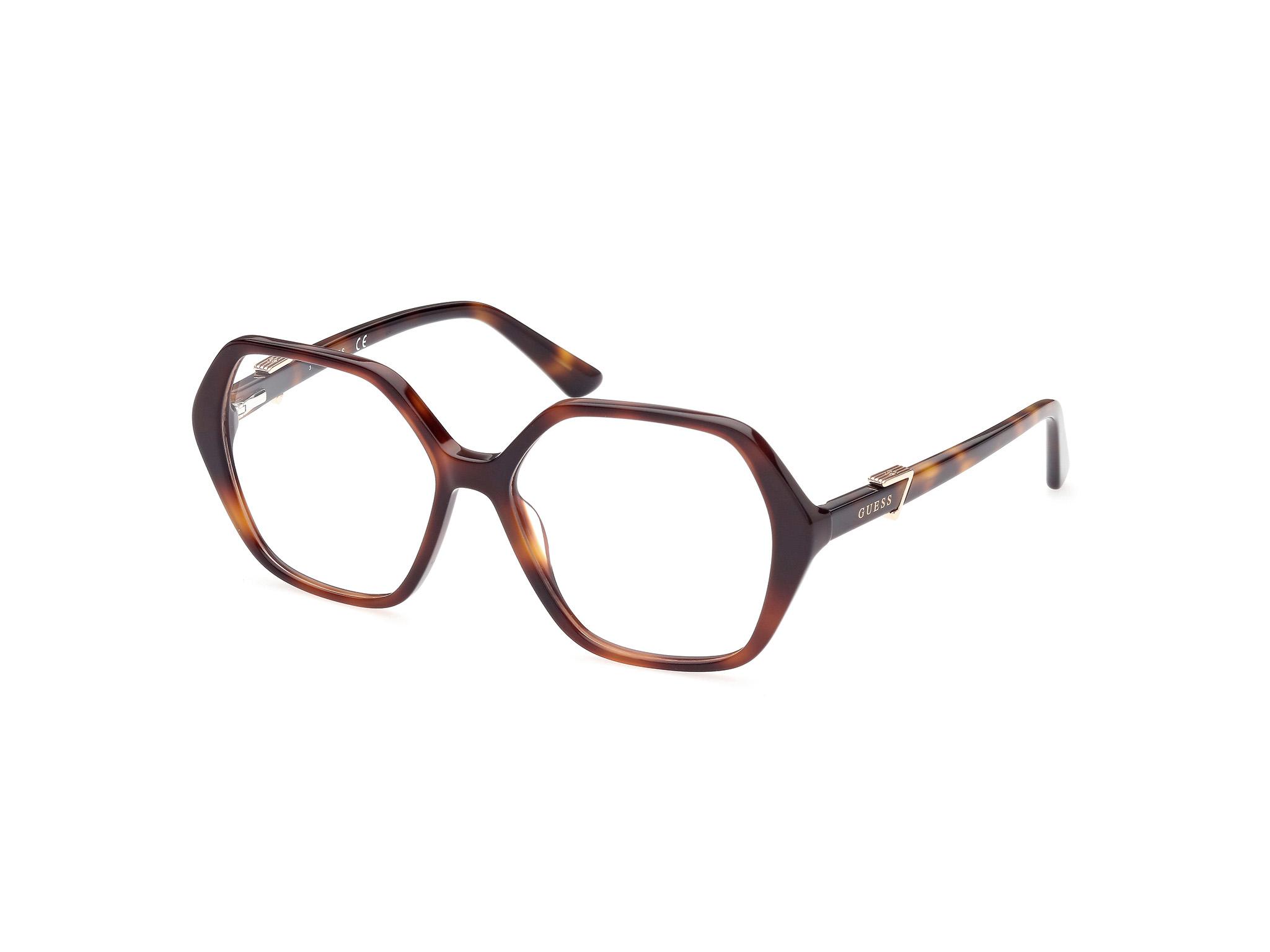 Lunettes de vue Guess Femme Ecaille Carré Gu2875 Droite