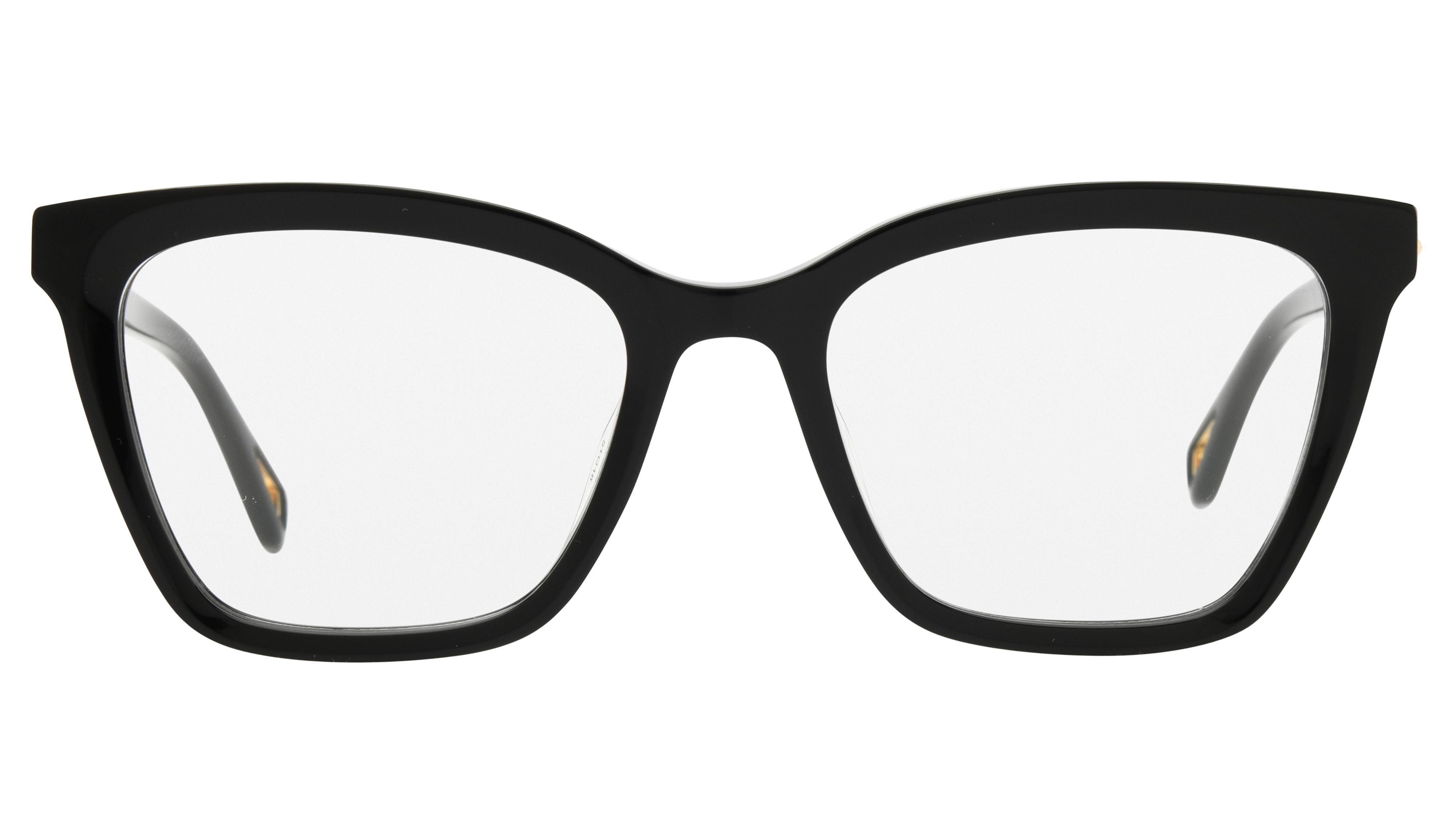Lunettes de vue Zadig & Voltaire Femme Noir Rectangle vzv442 Face