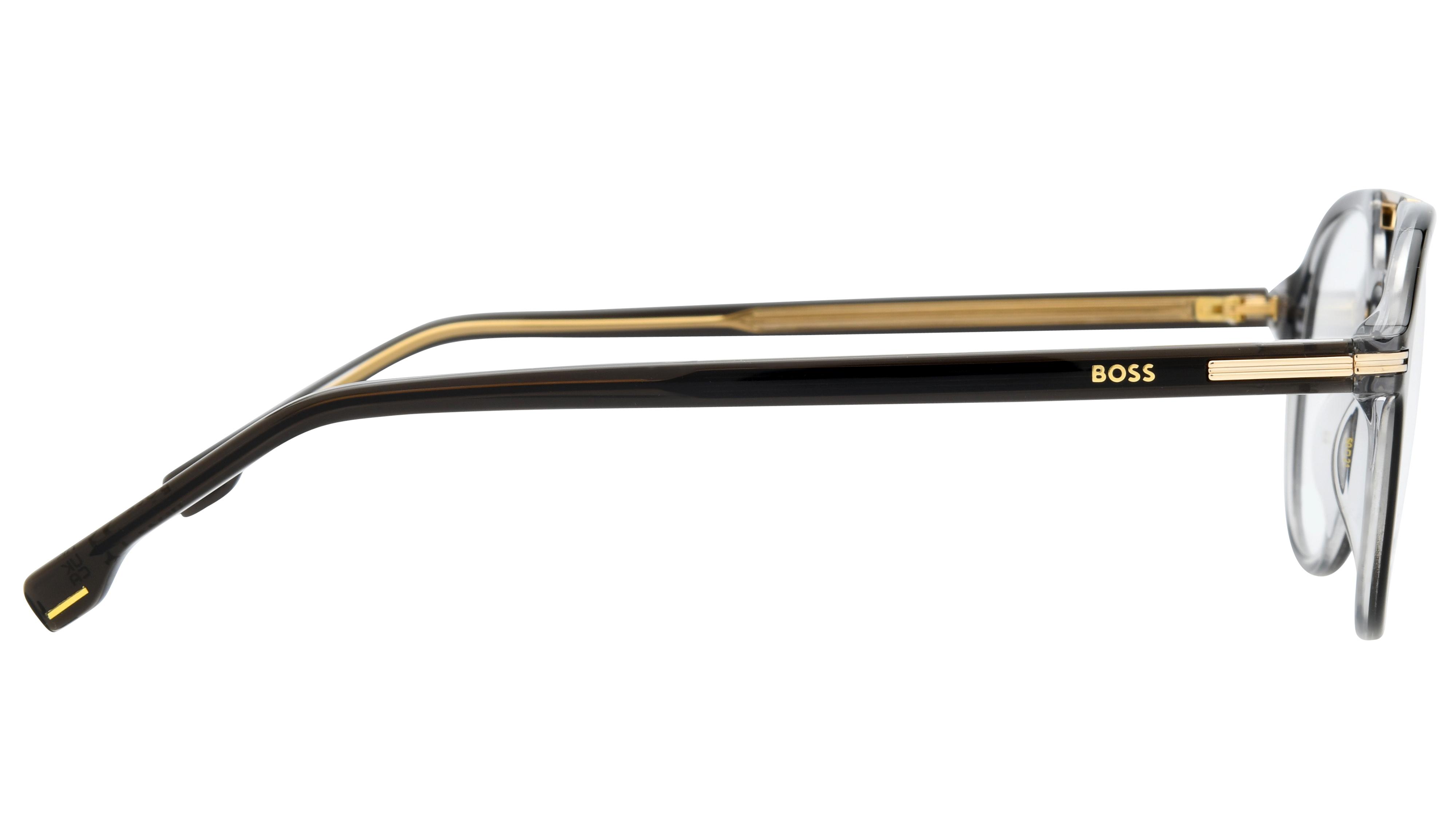Lunettes de vue Boss Homme Gris Aviateur boss1849 Droite