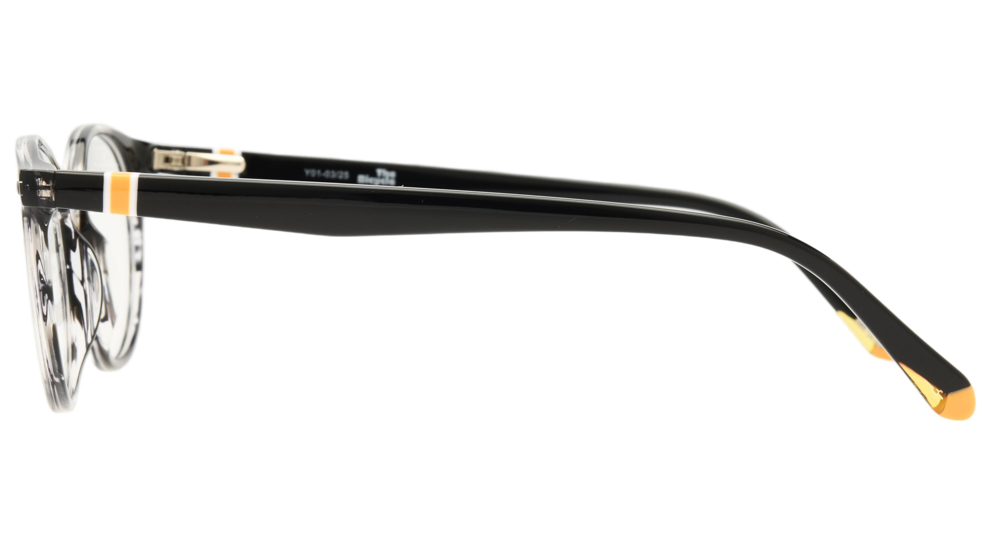 Lunettes de vue The Bicycle Homme Gris Pantos Bic2502 Gauche
