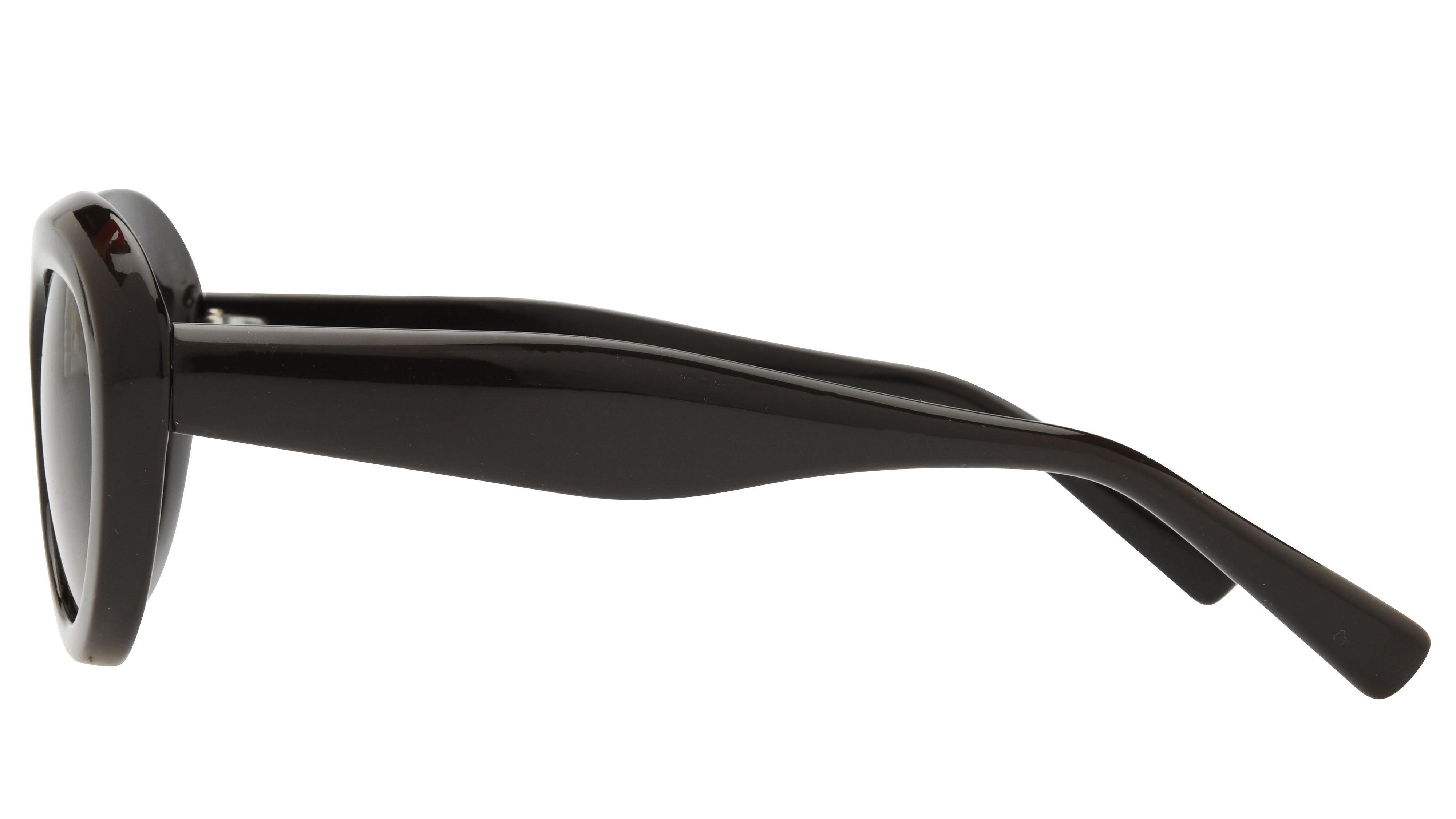 Lunettes de soleil Alternance Femme Marron Ovale alt25217 Gauche