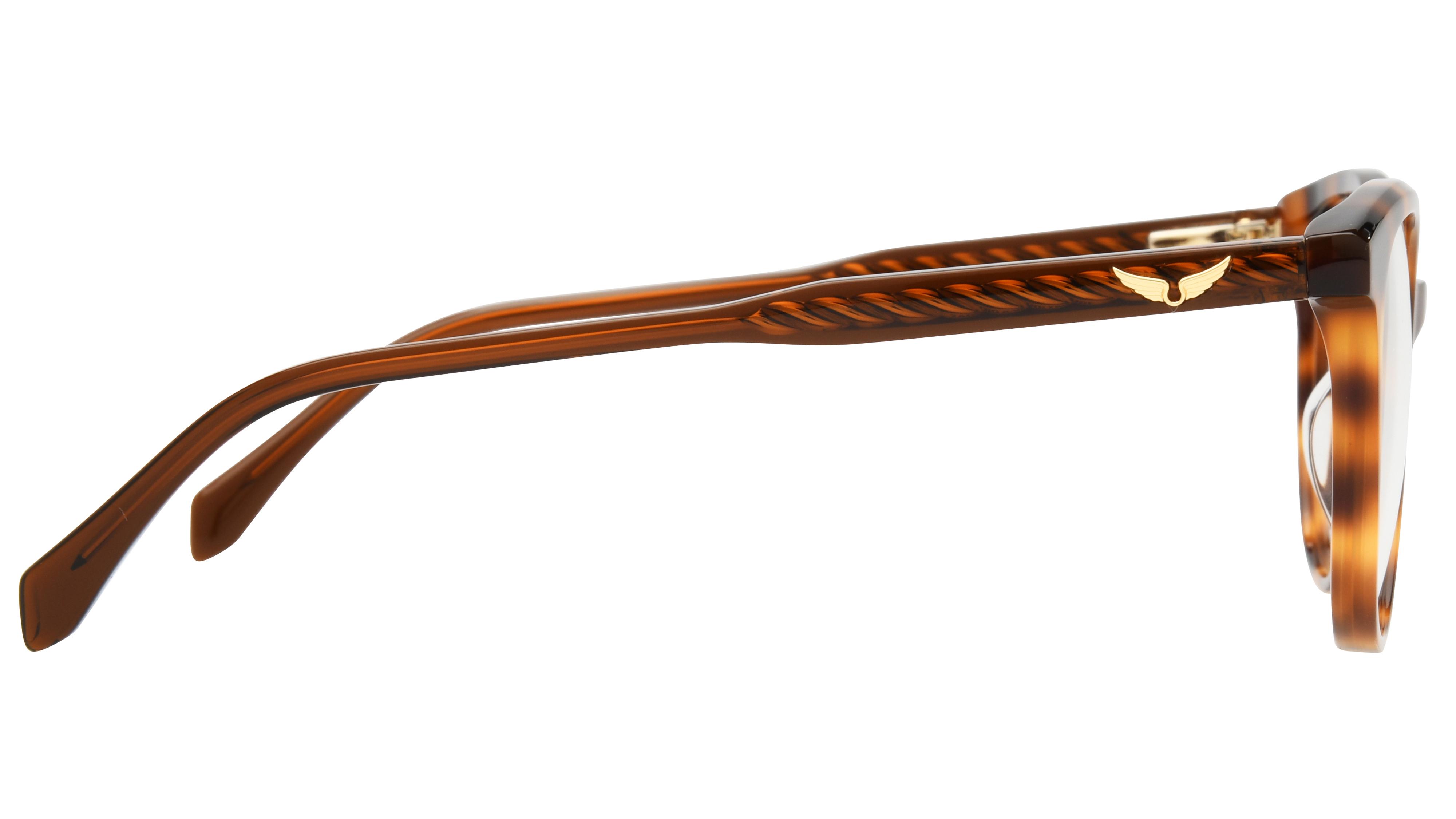 Lunettes de vue Zadig & Voltaire Femme Ecaille Pantos vzv438 Droite