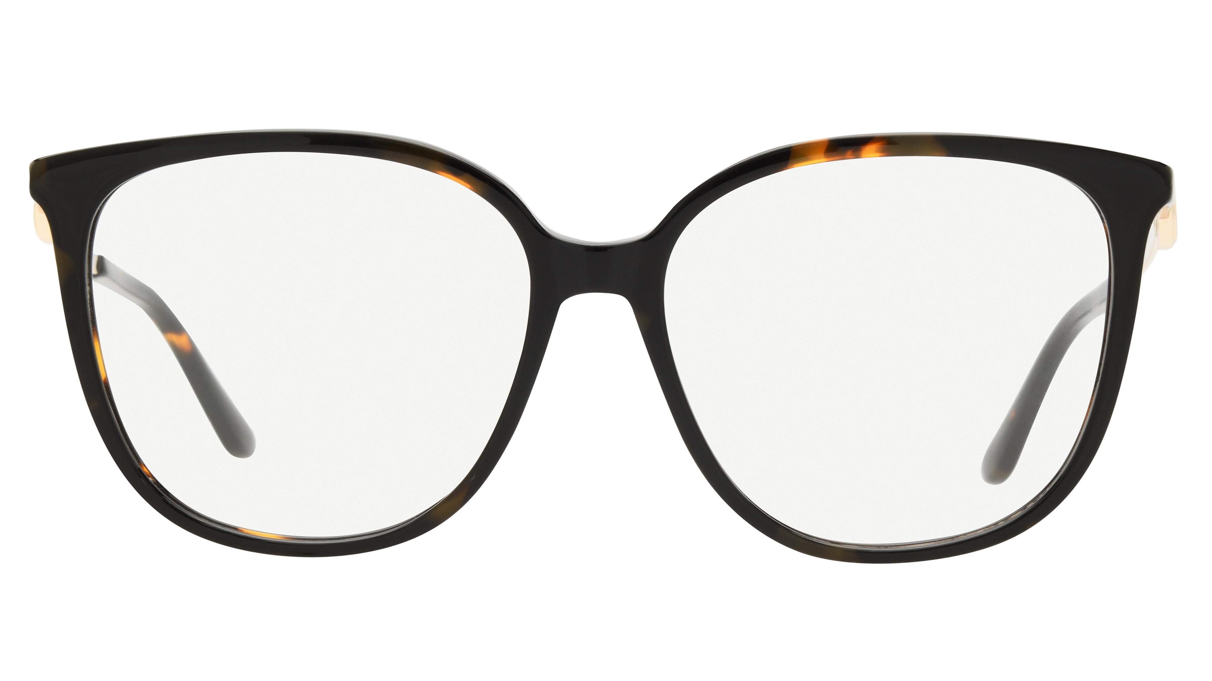 Lunettes de vue Guess Femme Ecaille Pantos GU50350 Face