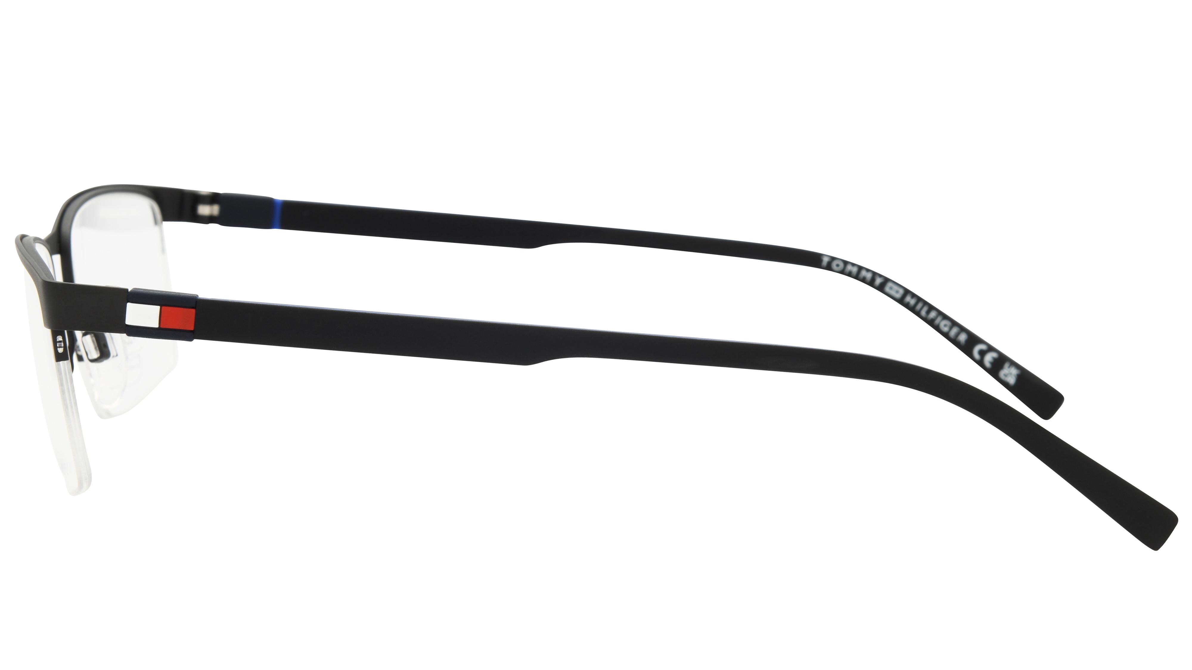 Lunettes de vue Tommy Hilfiger Homme Noir Rectangle th2322 Gauche