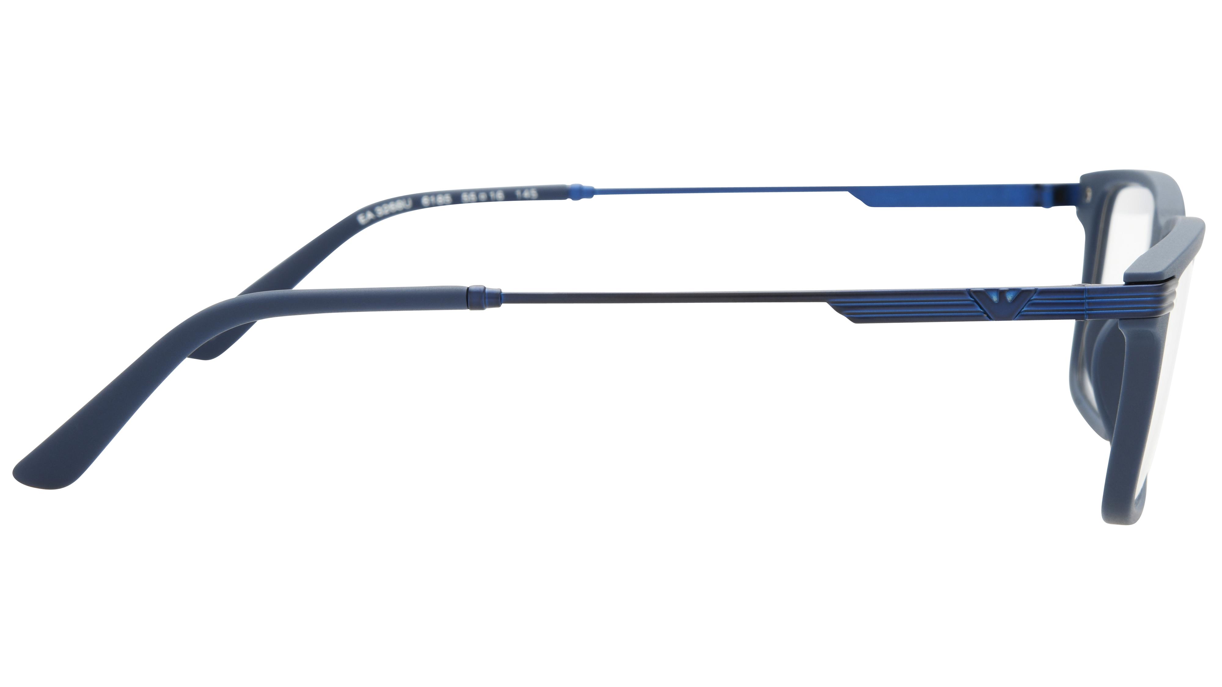 Lunettes de vue Emporio Armani Homme Bleu Rectangle ea3268u Droite