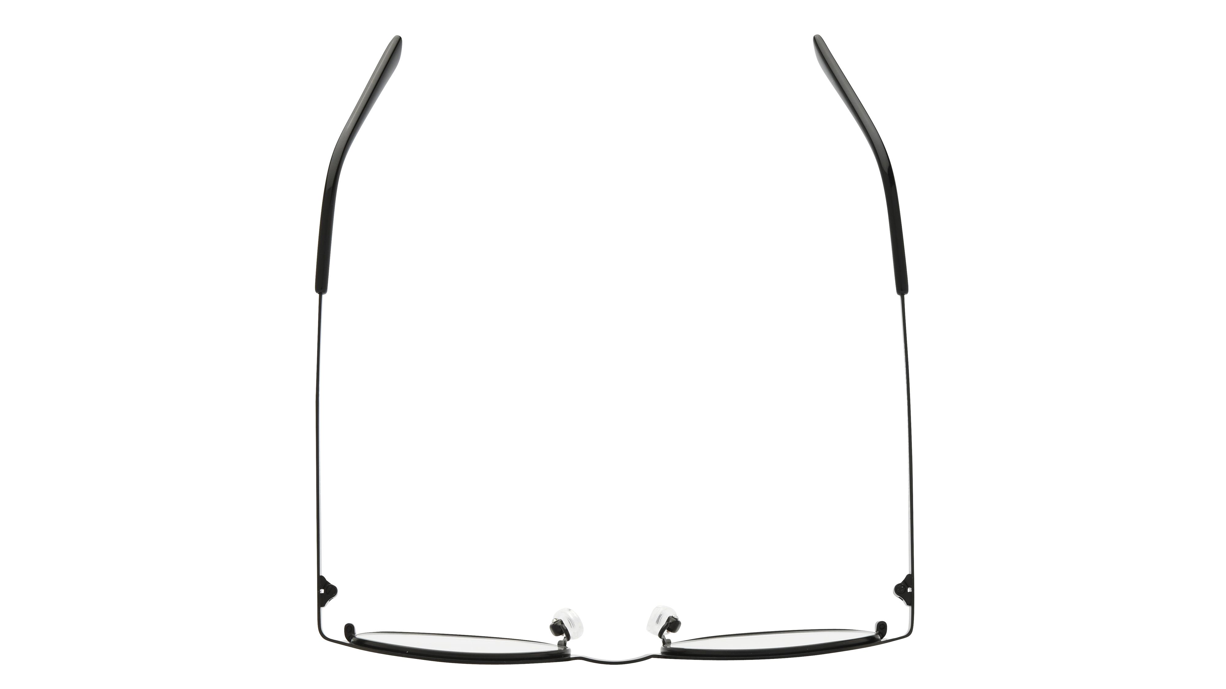 Lunettes de vue Alternance Enfant Noir Ronde alt25118 Dessus