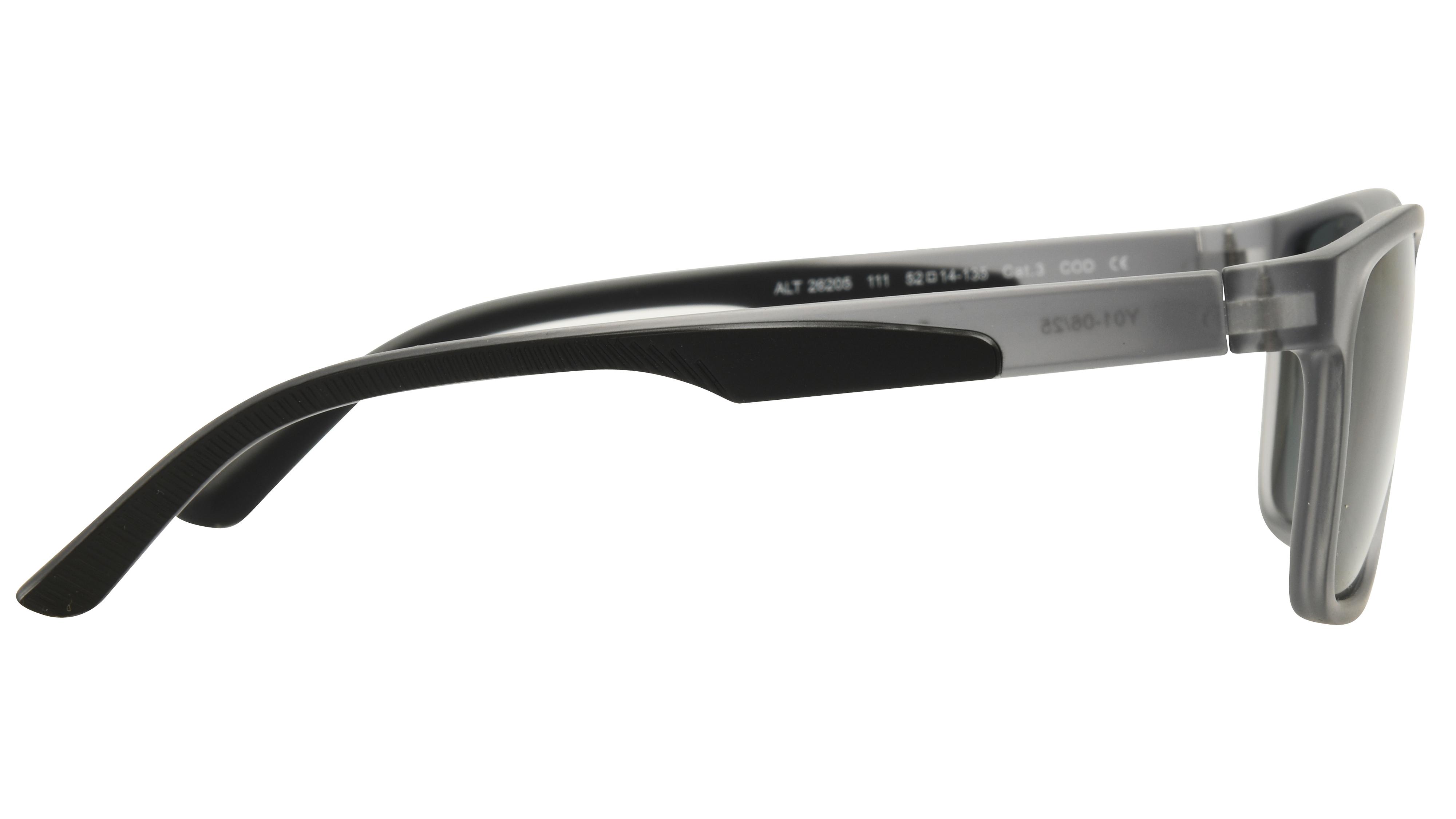 Lunettes de soleil Alternance Enfant Gris Rectangle alt26205 Droite