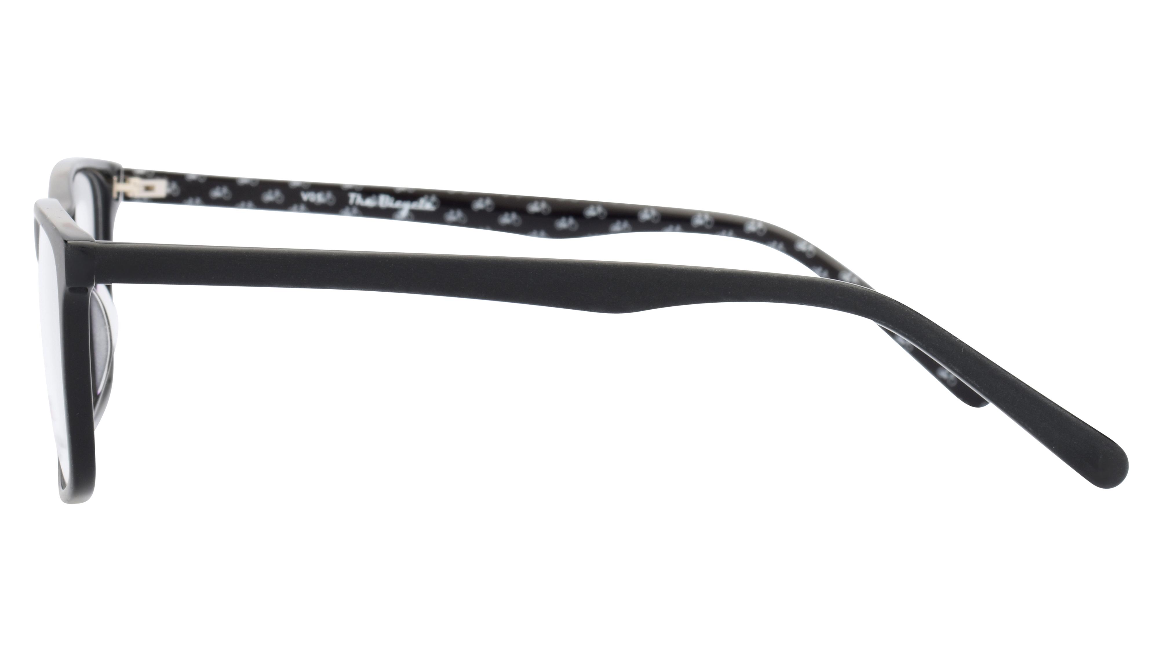 Lunettes de vue The Bicycle Homme Noir Rectangle Bic2210 Gauche