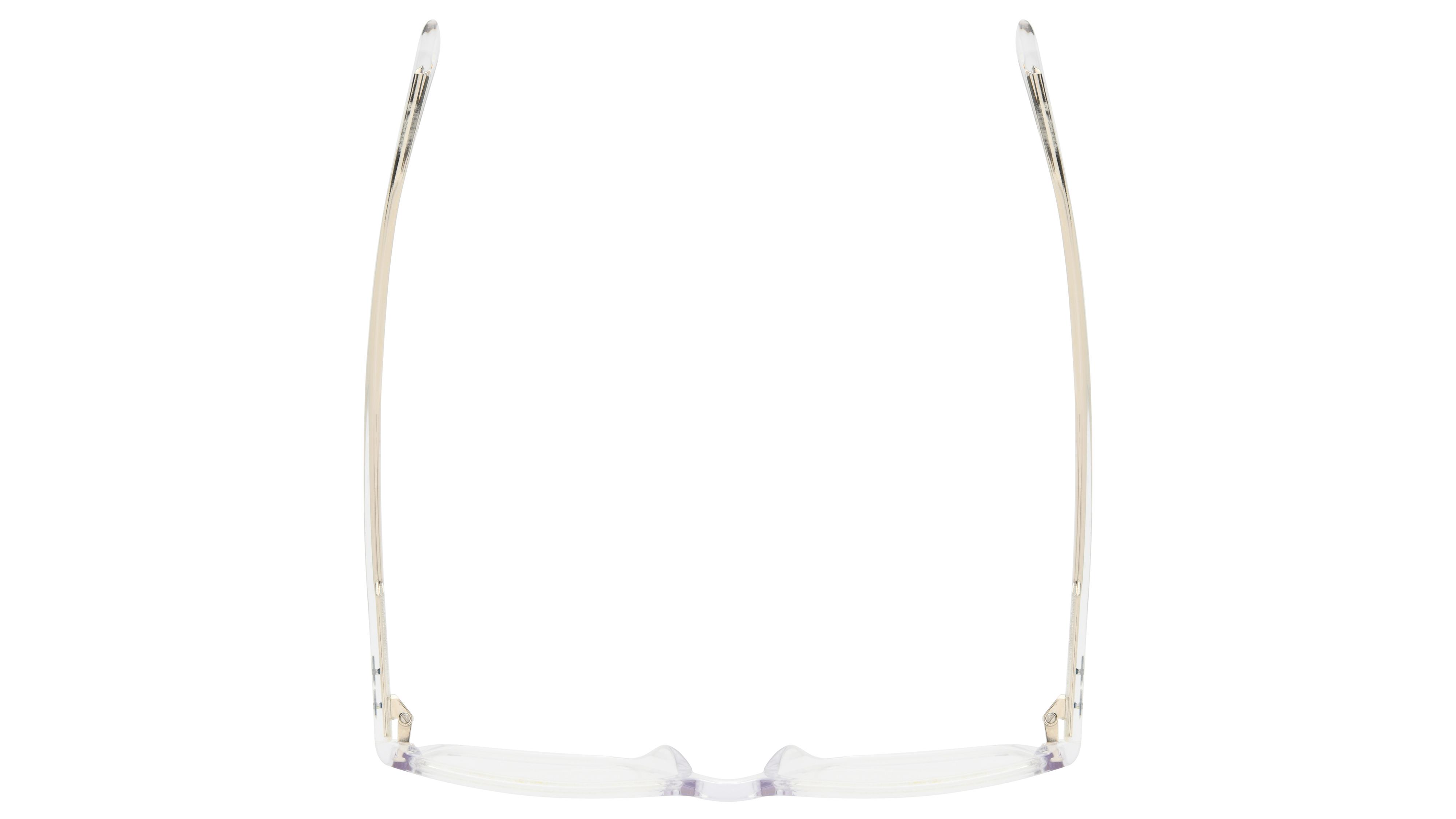 Lunettes de vue Citizen Mixte Transparent Rectangle Ctz2601 Dessus