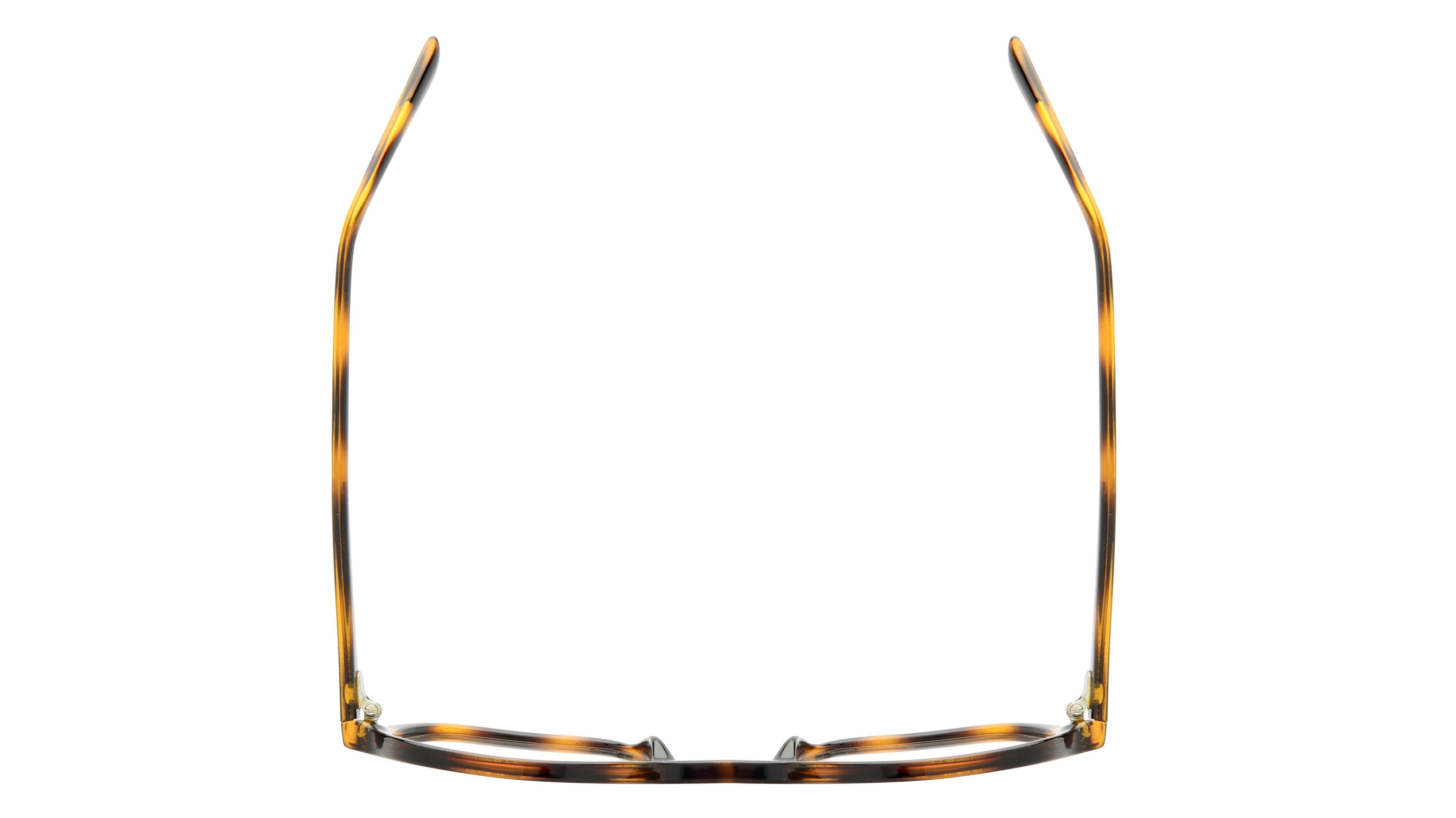 Lunettes de vue Alternance Femme Ecaille Carré Alt24101 Dessus