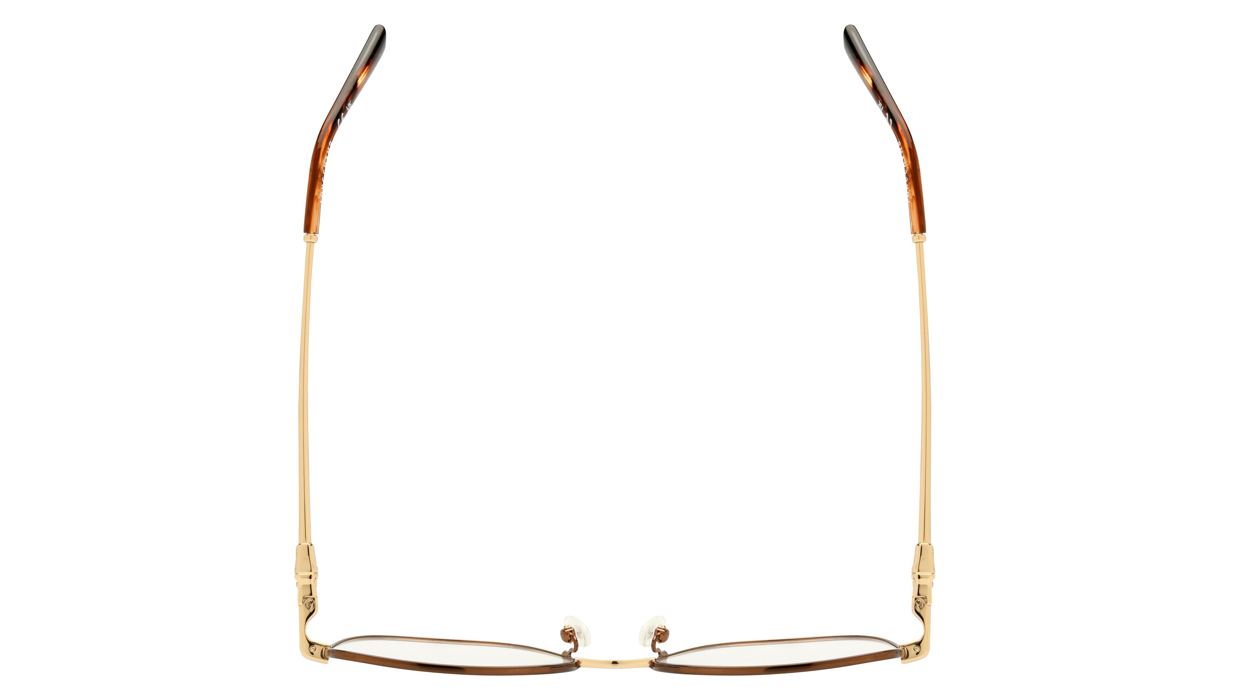 Lunettes de vue Longchamp Femme Marron Carré Lo2167 Dessus