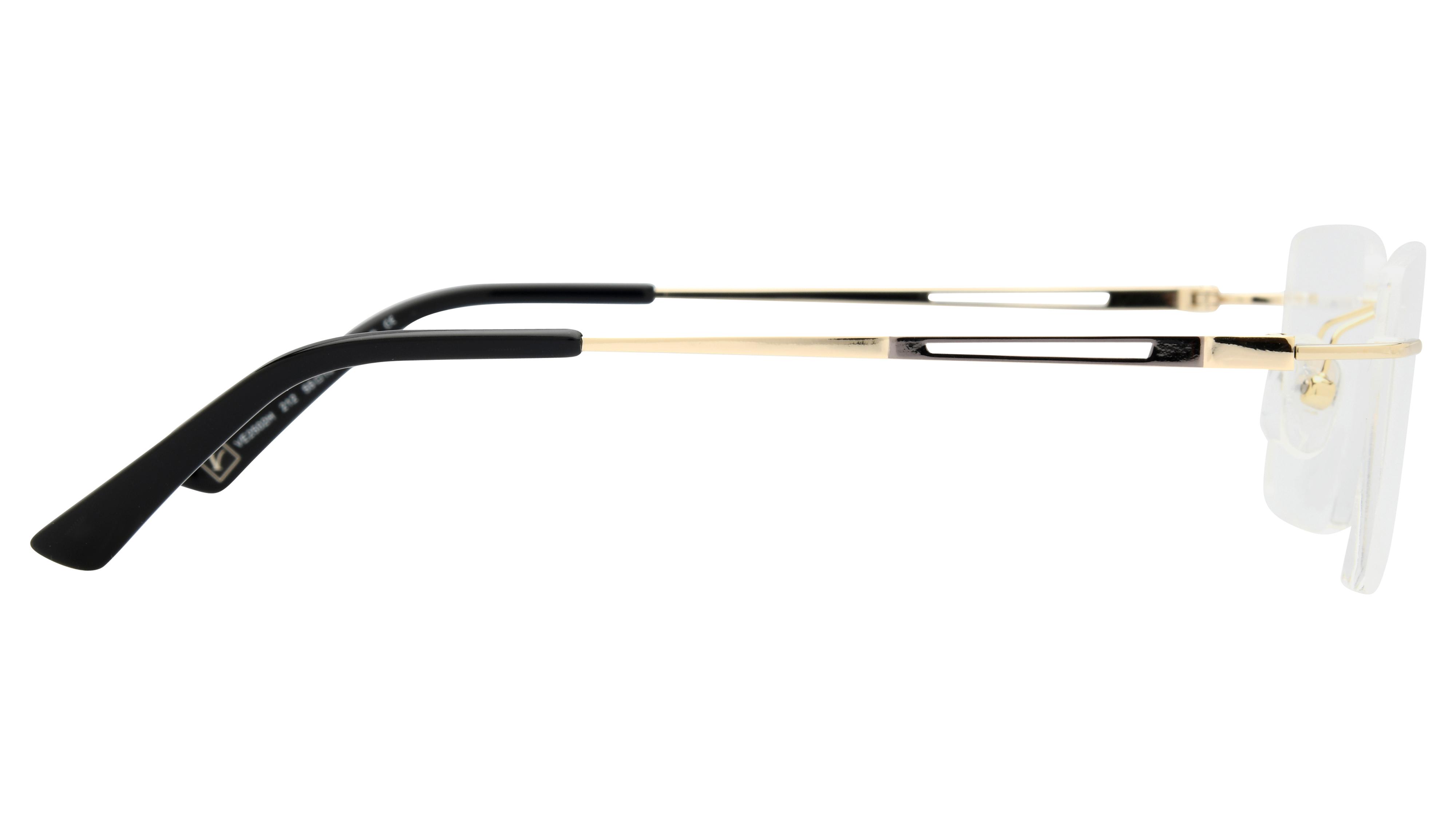 Lunettes de vue Vetyver Homme Or Rectangle ve2502h Droite