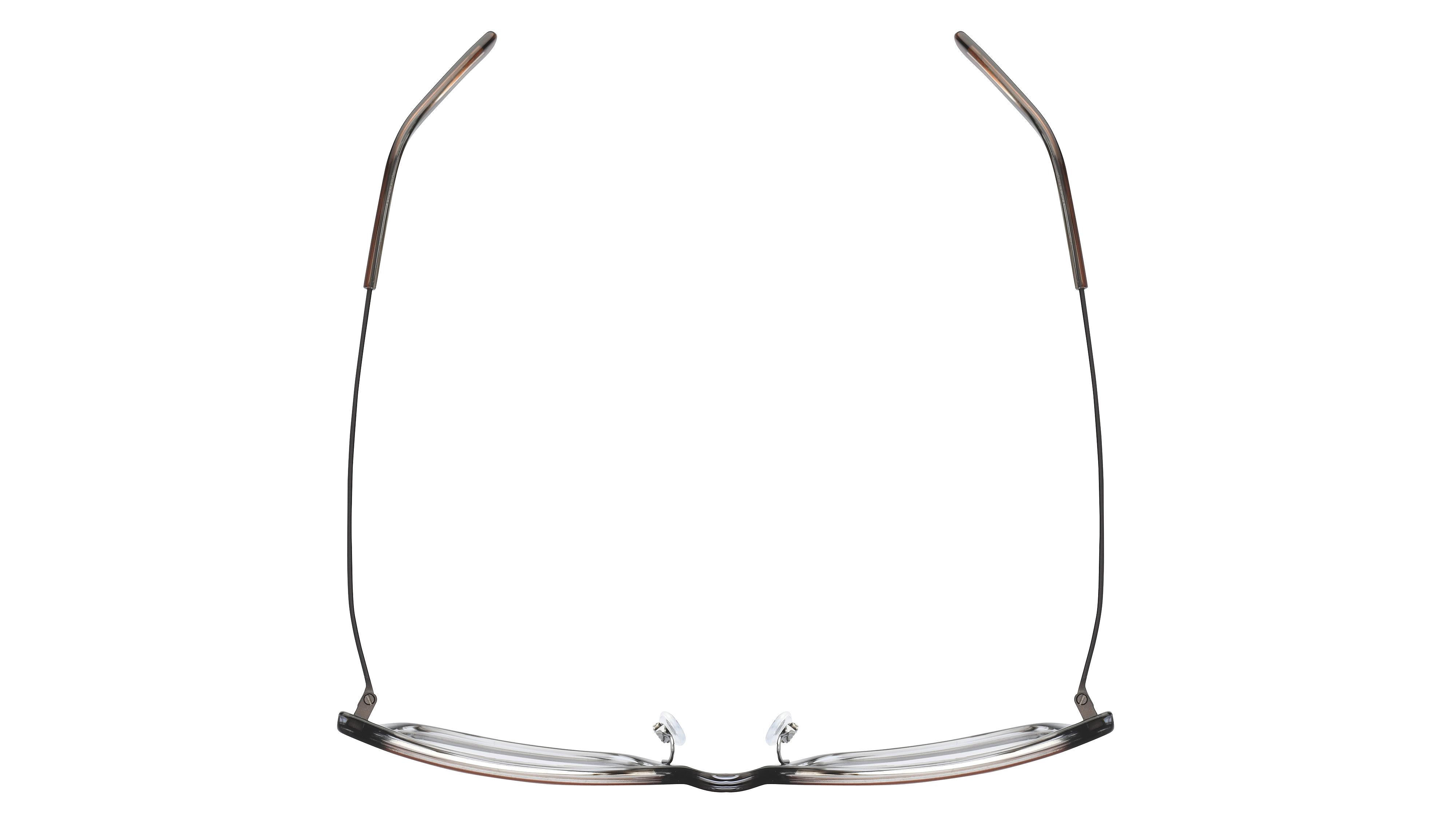 Lunettes de vue Vetyver Homme Marron Rectangle Ve2103H Dessus
