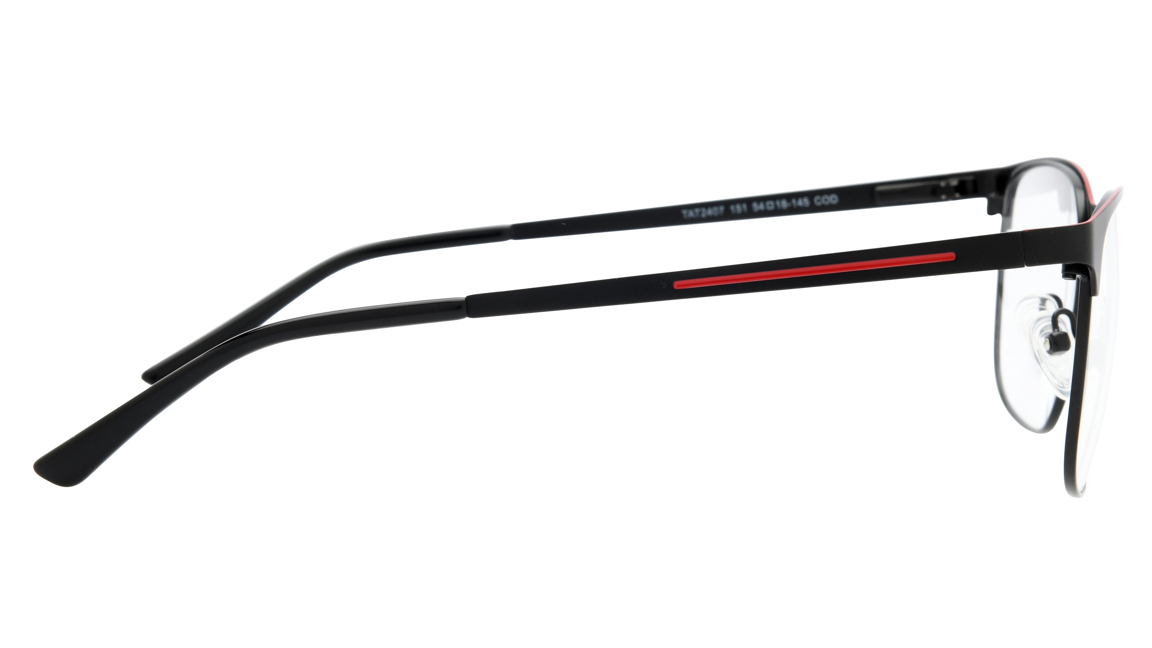 Lunettes de vue têtes à TETES Homme Gris Rectangle Tat2407 Droite