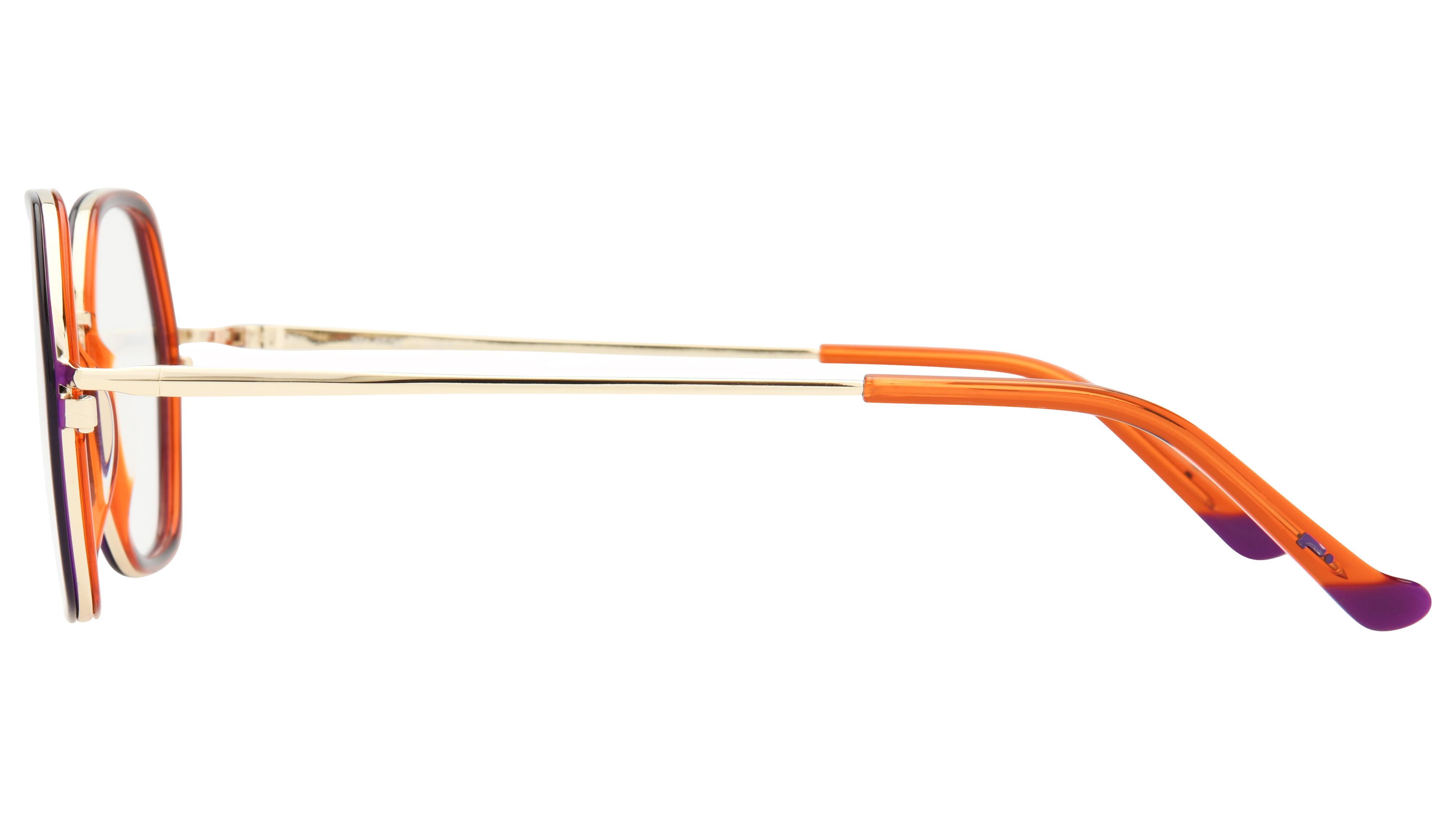 Lunettes de vue Lunatic Femme Transparent Tonneau Lun2607 Gauche