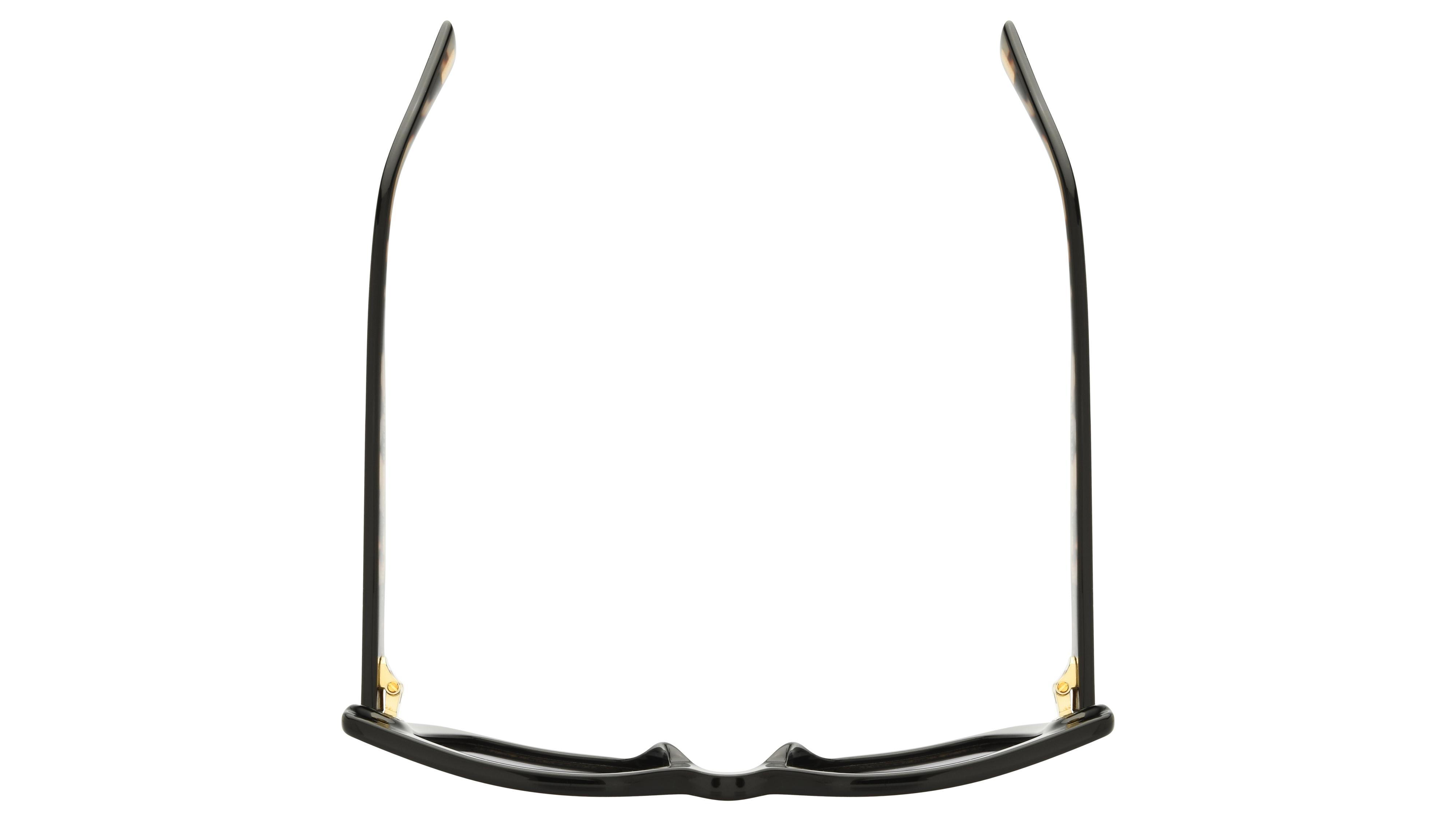 Lunettes de soleil Pol&Sun Femme Noir Papillon pos2608 Dessus