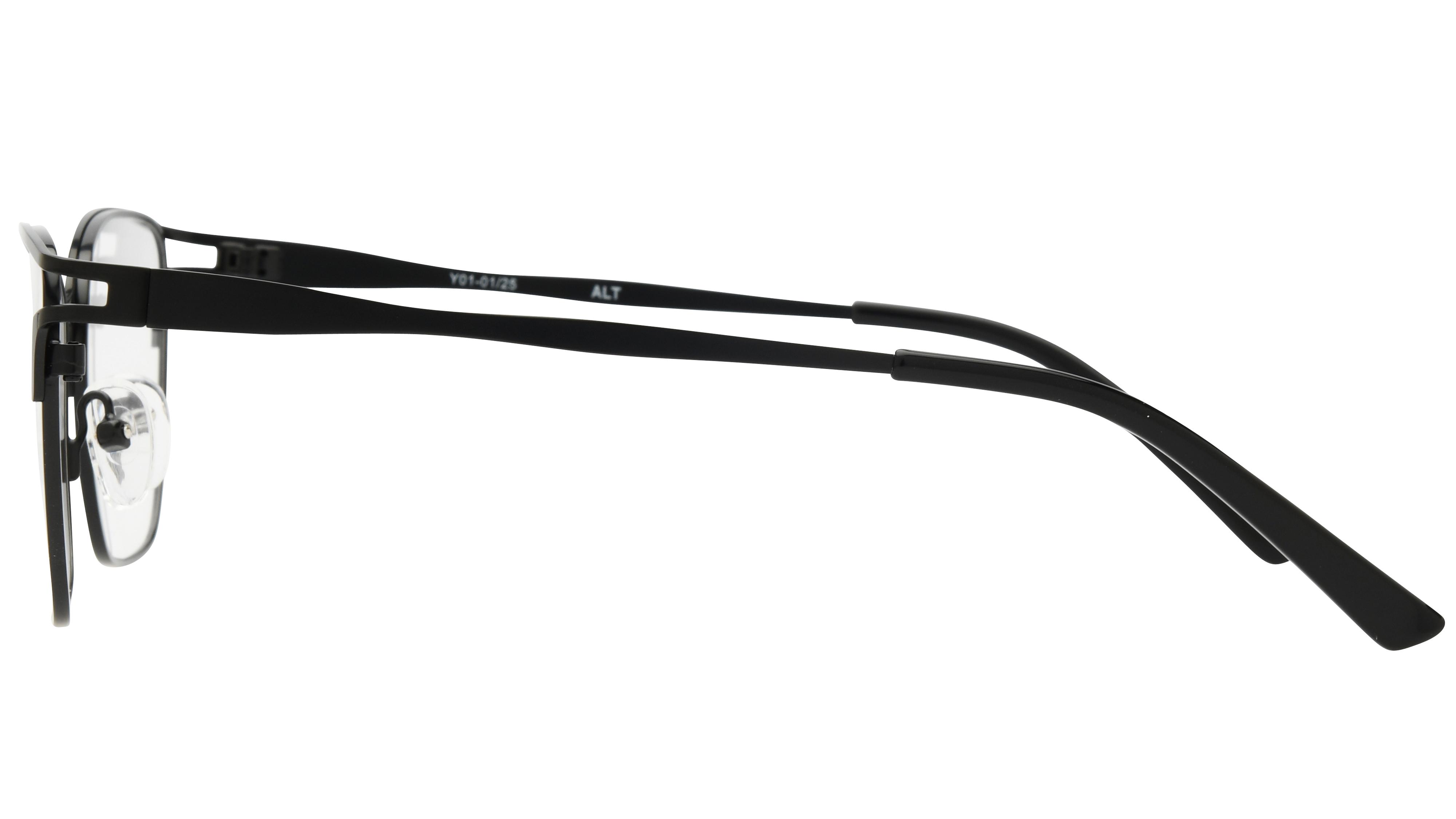 Lunettes de vue Alternance Femme Noir Papillon alt25115 Gauche