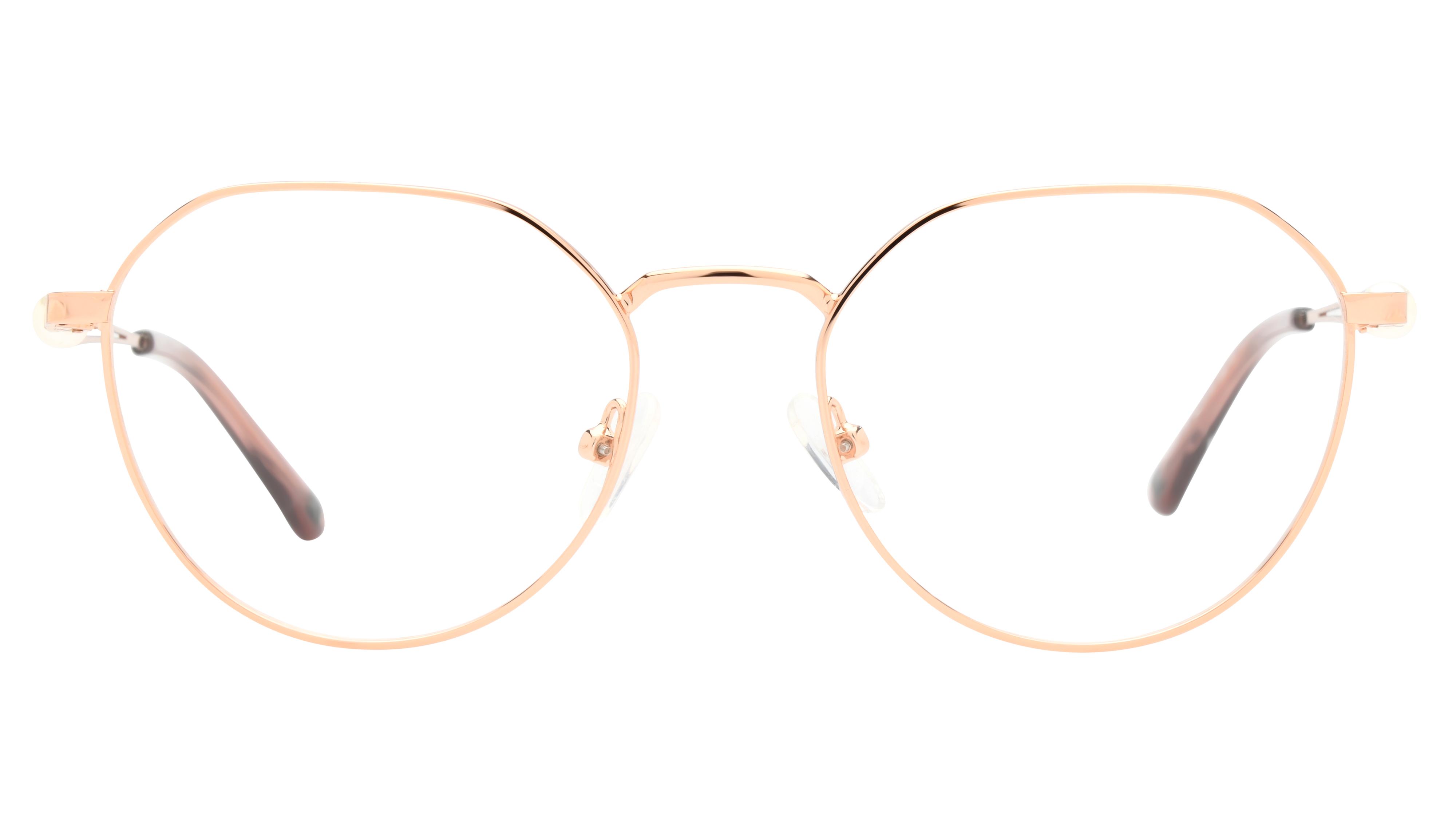 Lunettes de vue Vetyver Femme Or Pantos ve2501f Face