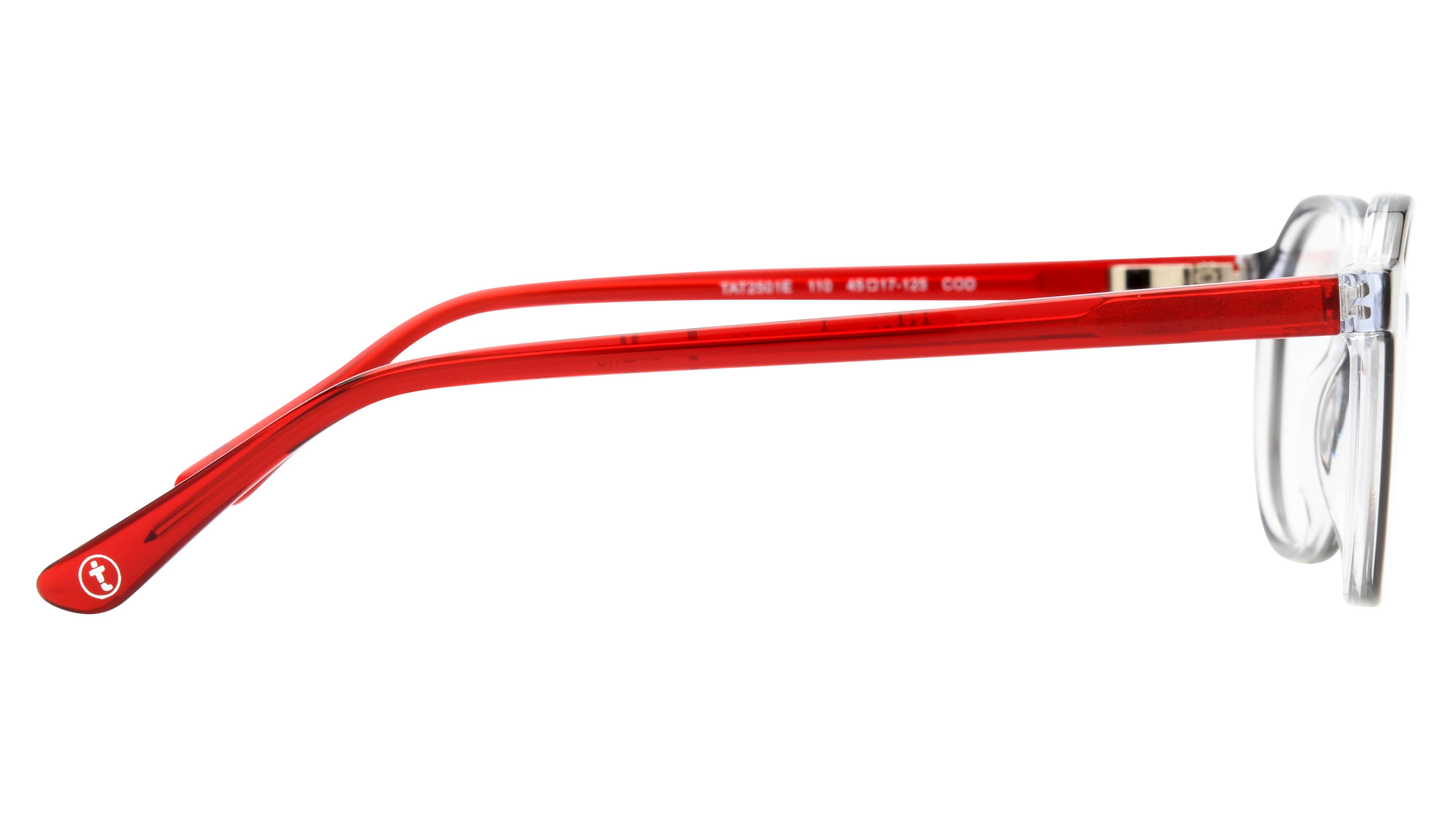 Lunettes de vue têtes à TETES Enfant Gris Ovale Tat2501E Droite