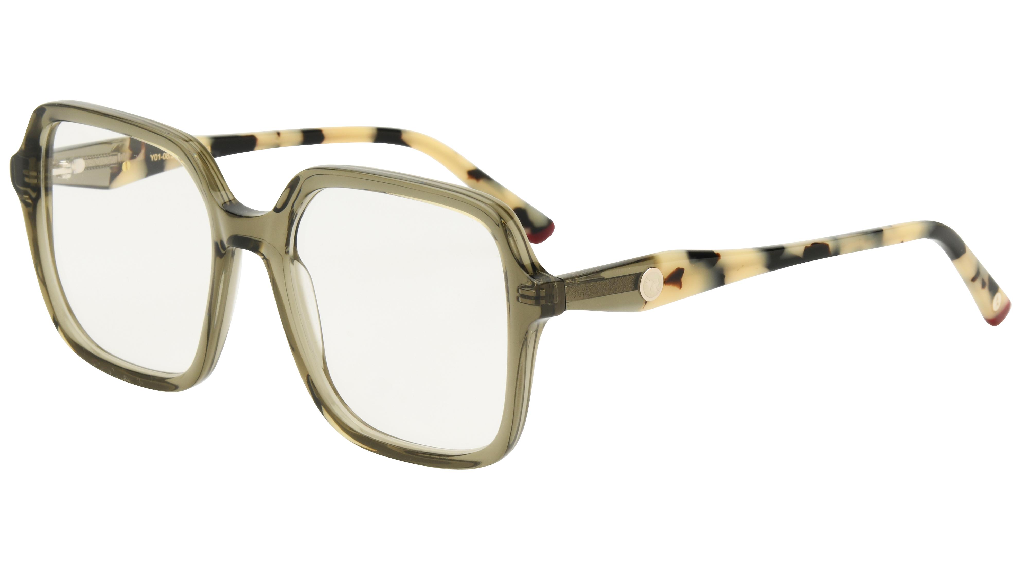 Lunettes de vue Siralya Femme Vert Carré Sir2507 Dessus