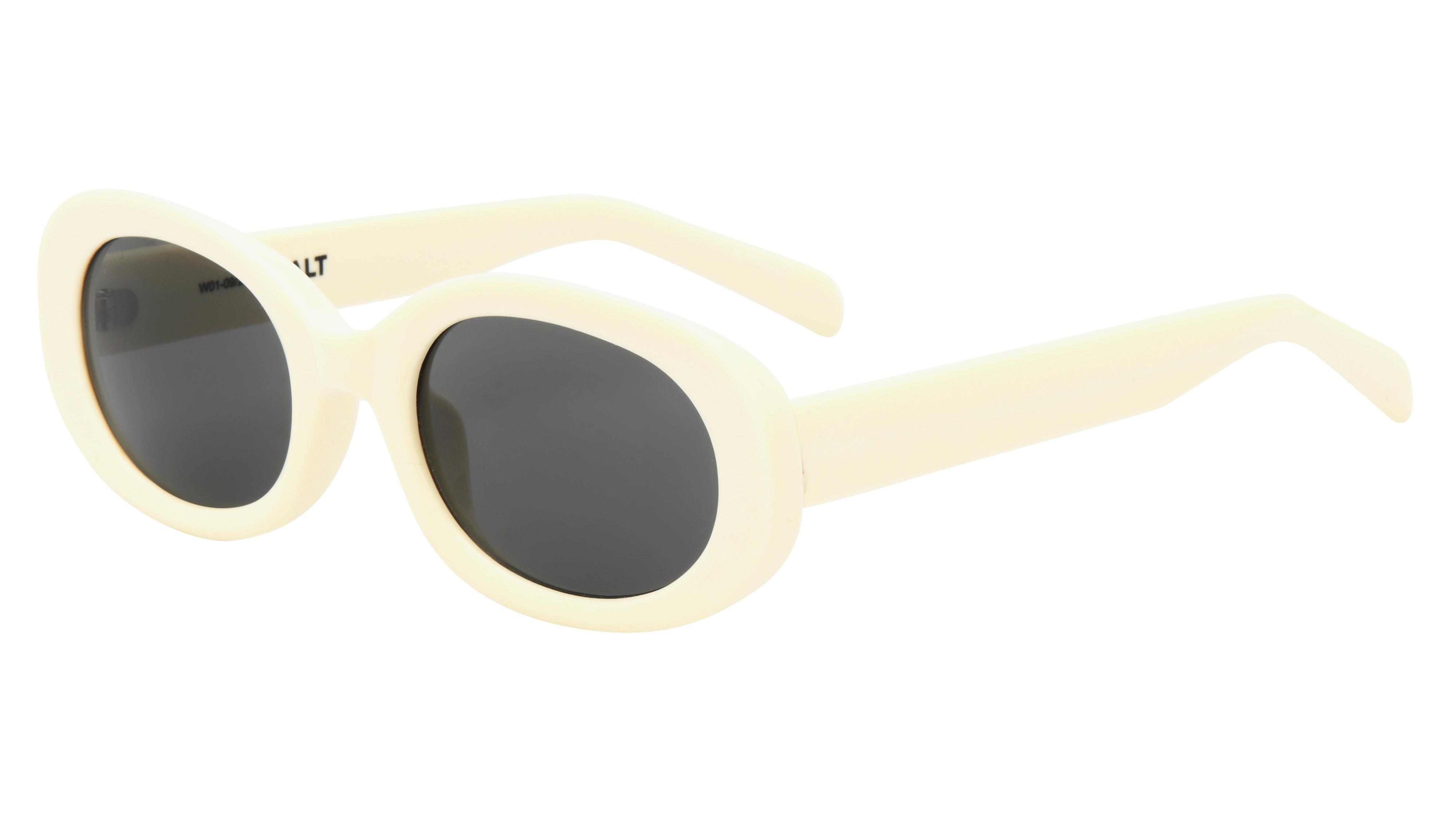 Lunettes de soleil Alternance Femme Transparent Ovale Alt24204 Trois-Quart