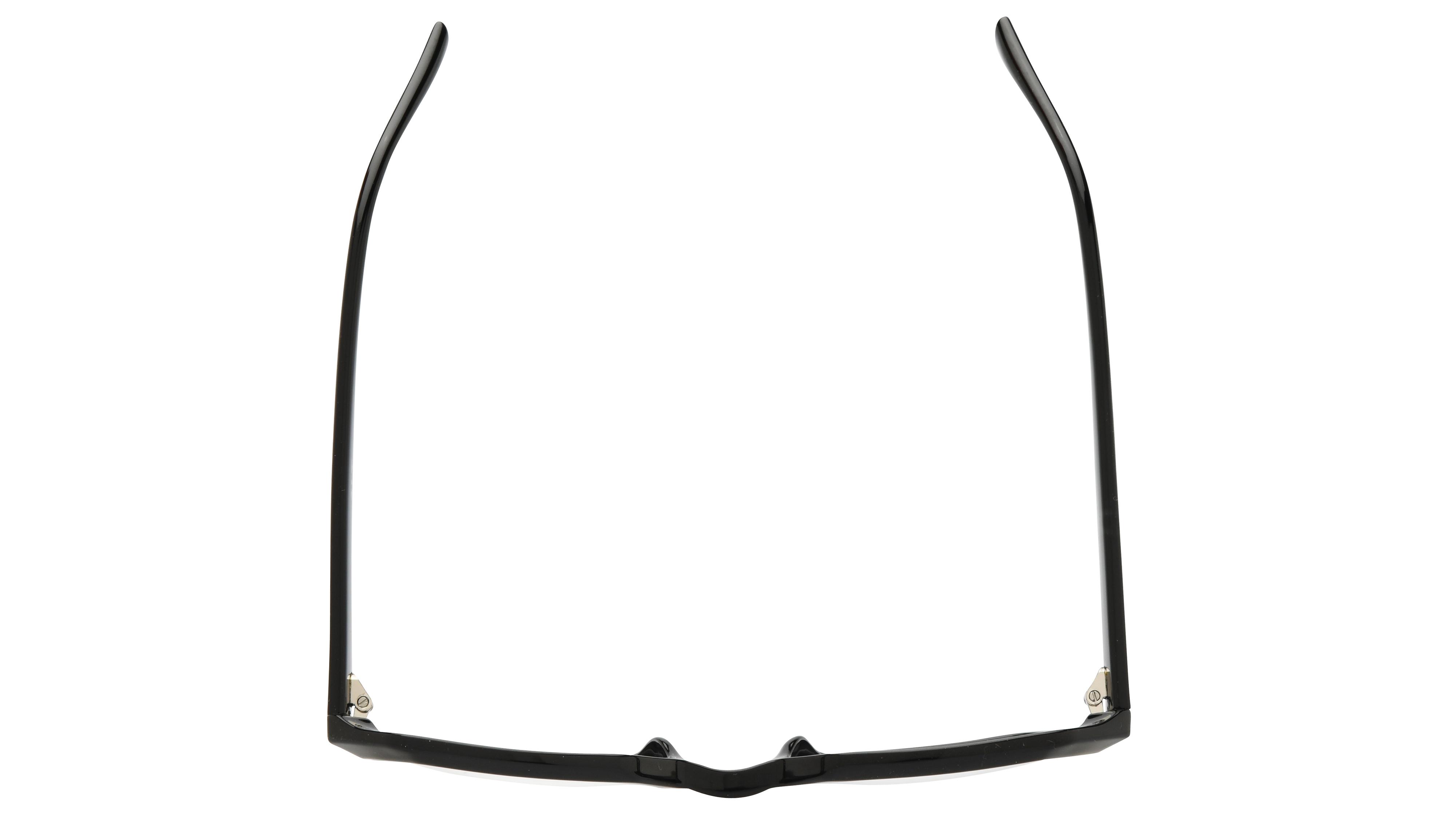 Lunettes de vue Alternance Femme Noir Carré alt25106 Dessus