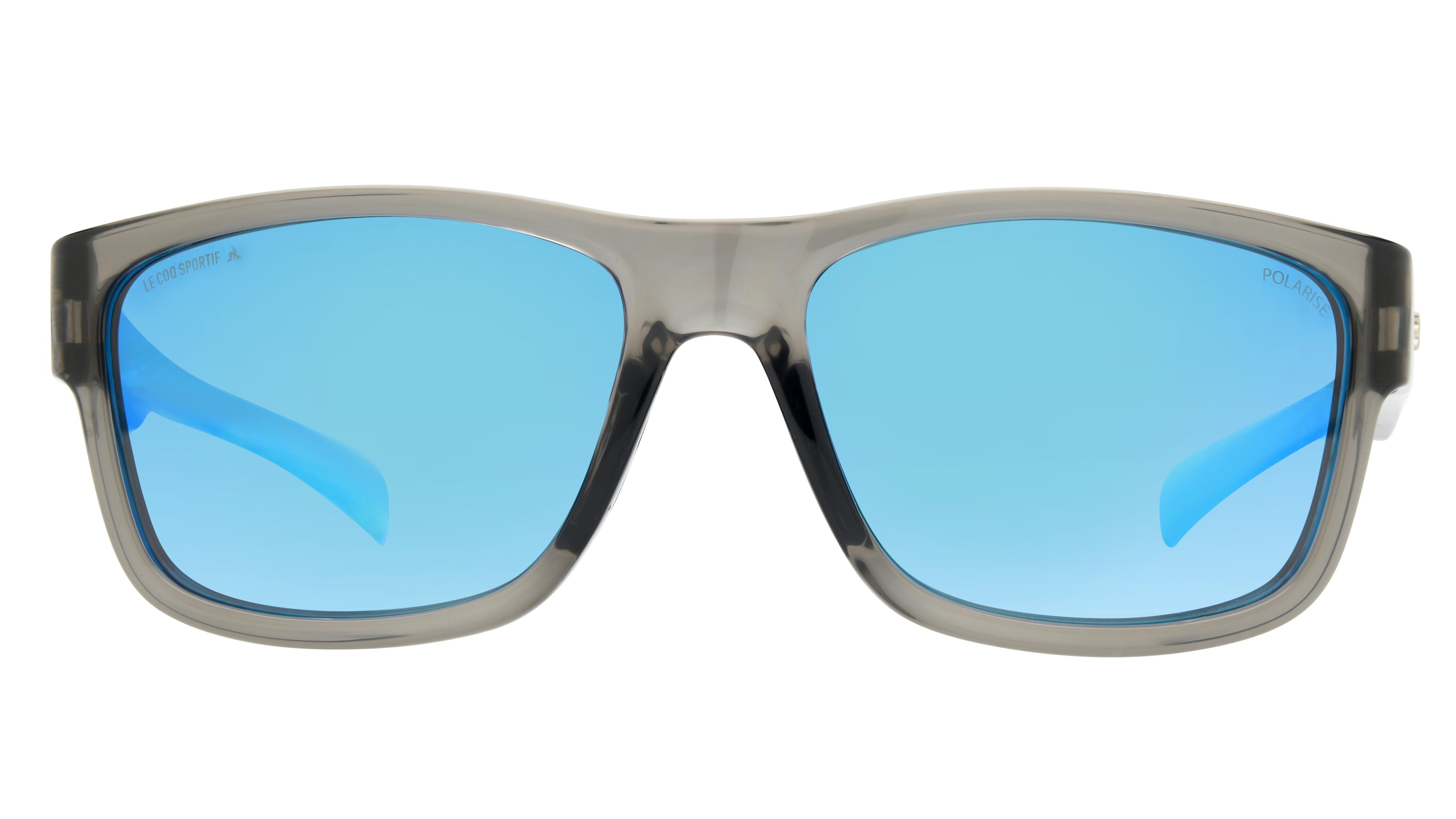 Lunettes de soleil Le Coq Sportif Homme Gris Rectangle Lcs2208/S Face