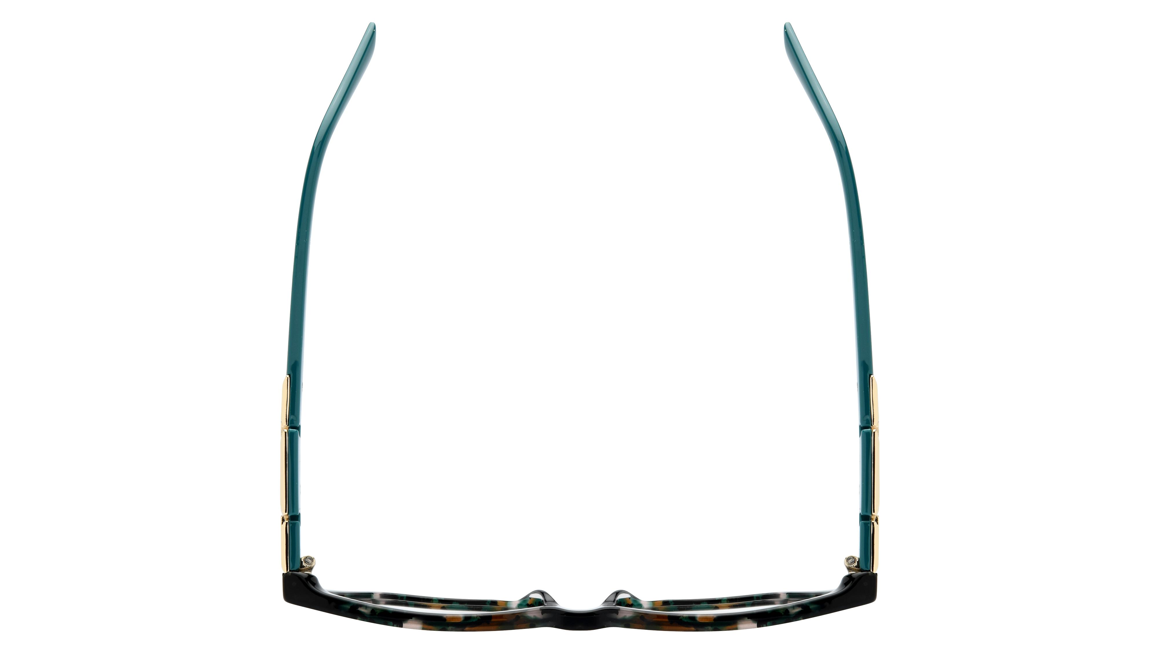 Lunettes de vue Guess Femme Ecaille Rectangle Gu2985 Dessus