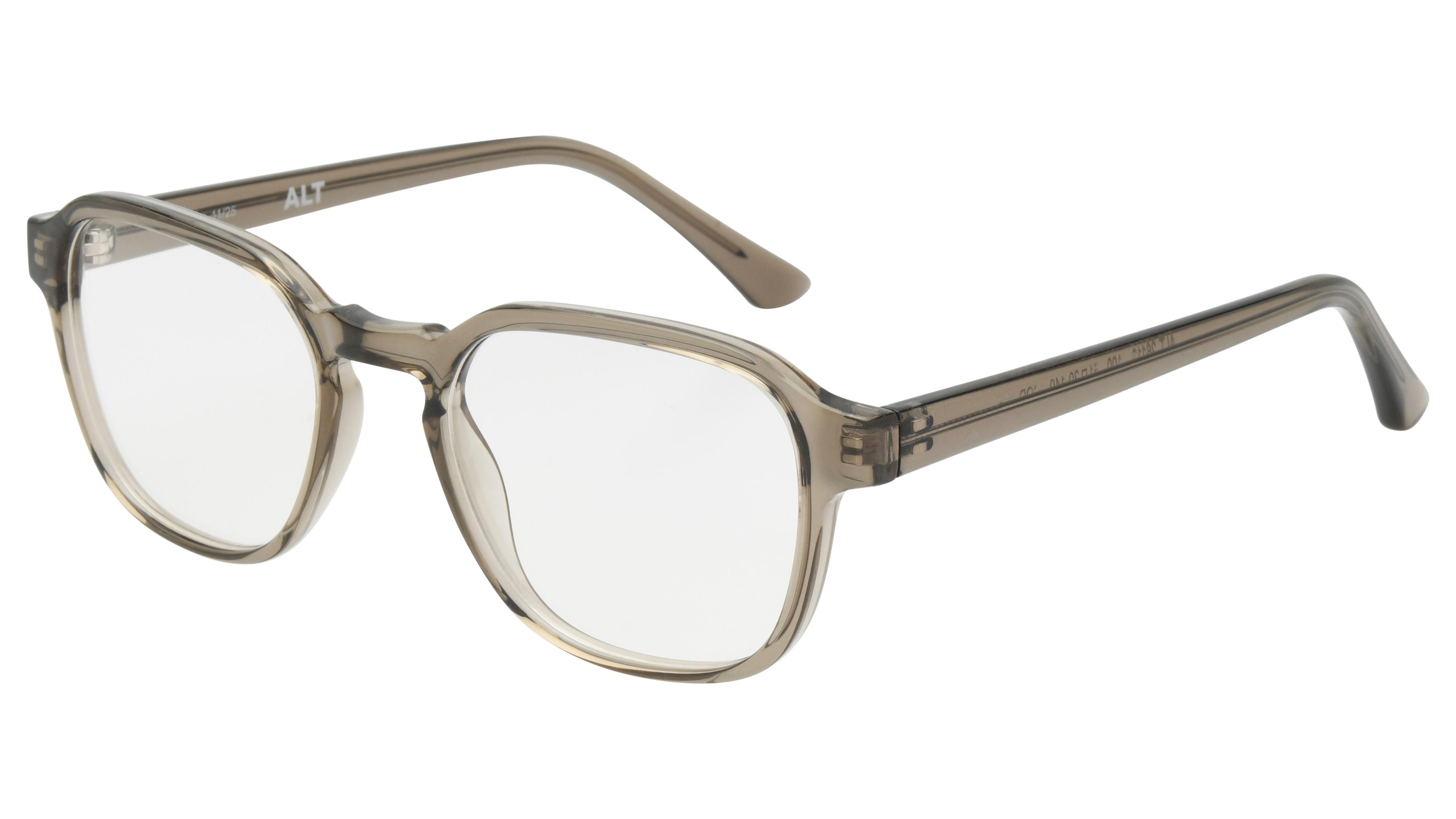 Lunettes de vue Alternance Homme Gris Rectangle alt26113 Trois-Quart