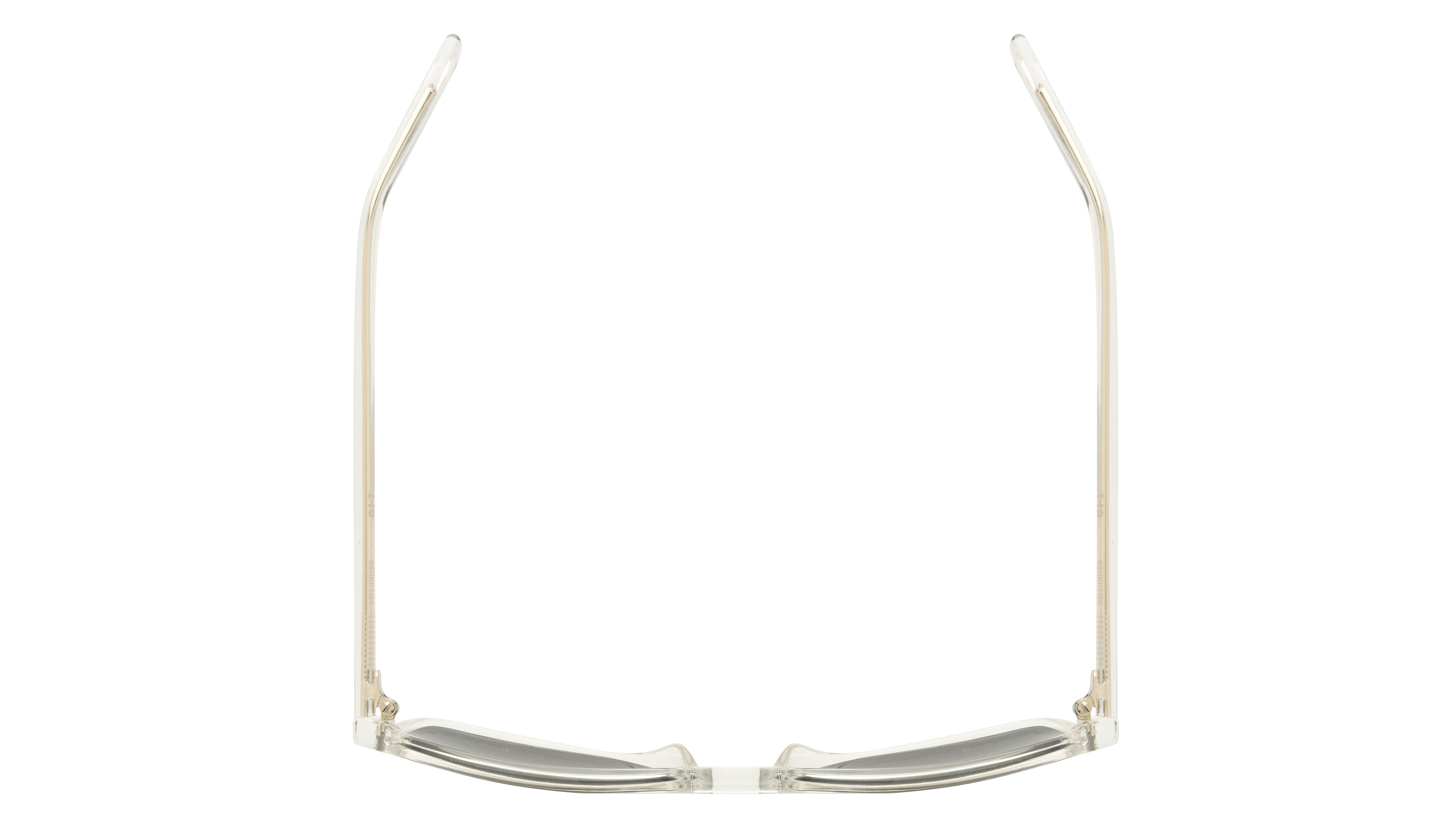 Lunettes de soleil Alternance Mixte Transparent Aviateur alt26201 Dessus