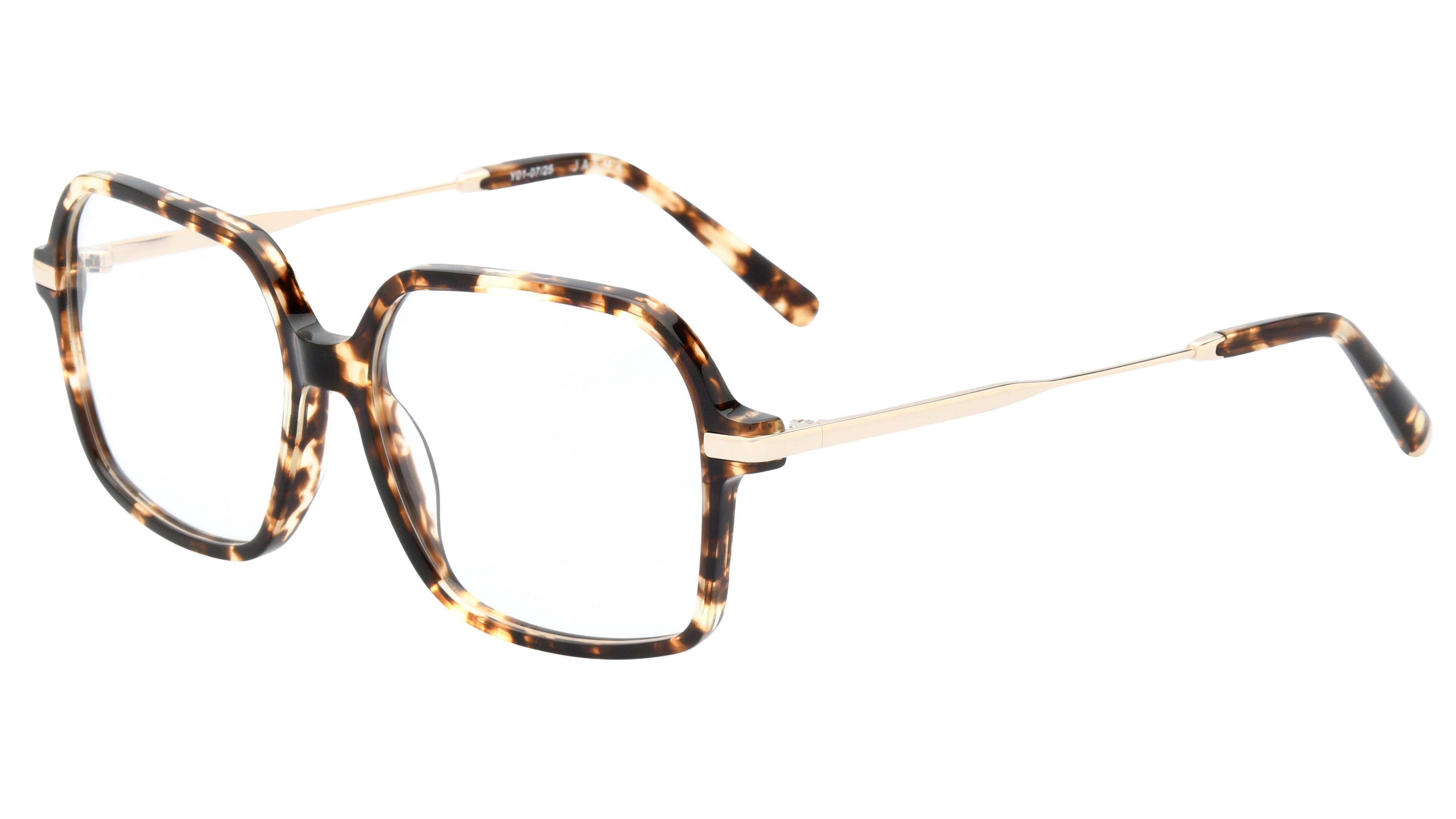 Lunettes de vue Jasma Femme Ecaille Carré Jas2605 Trois-Quart