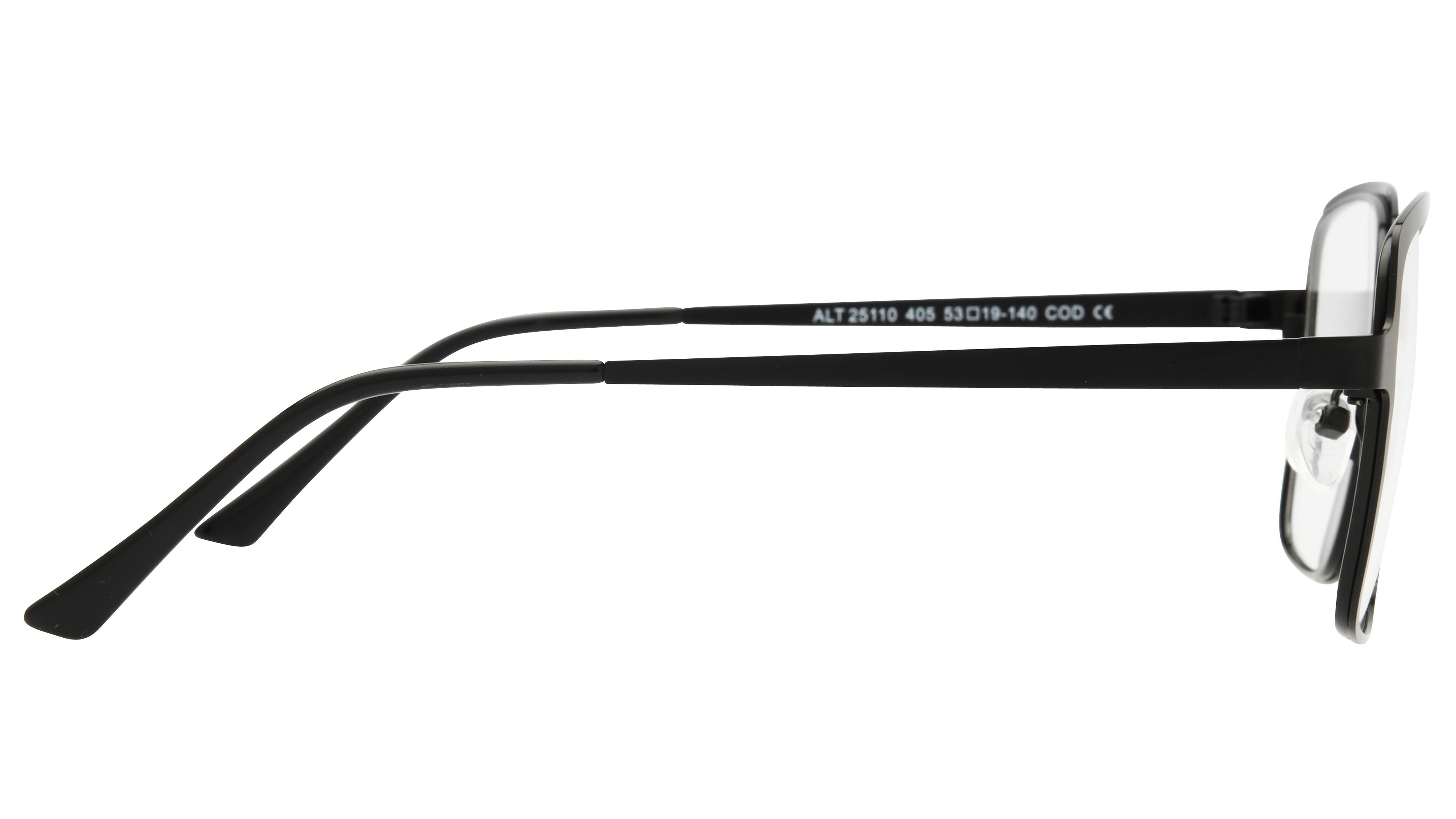 Lunettes de vue Alternance Femme Noir Carré alt25110 Droite