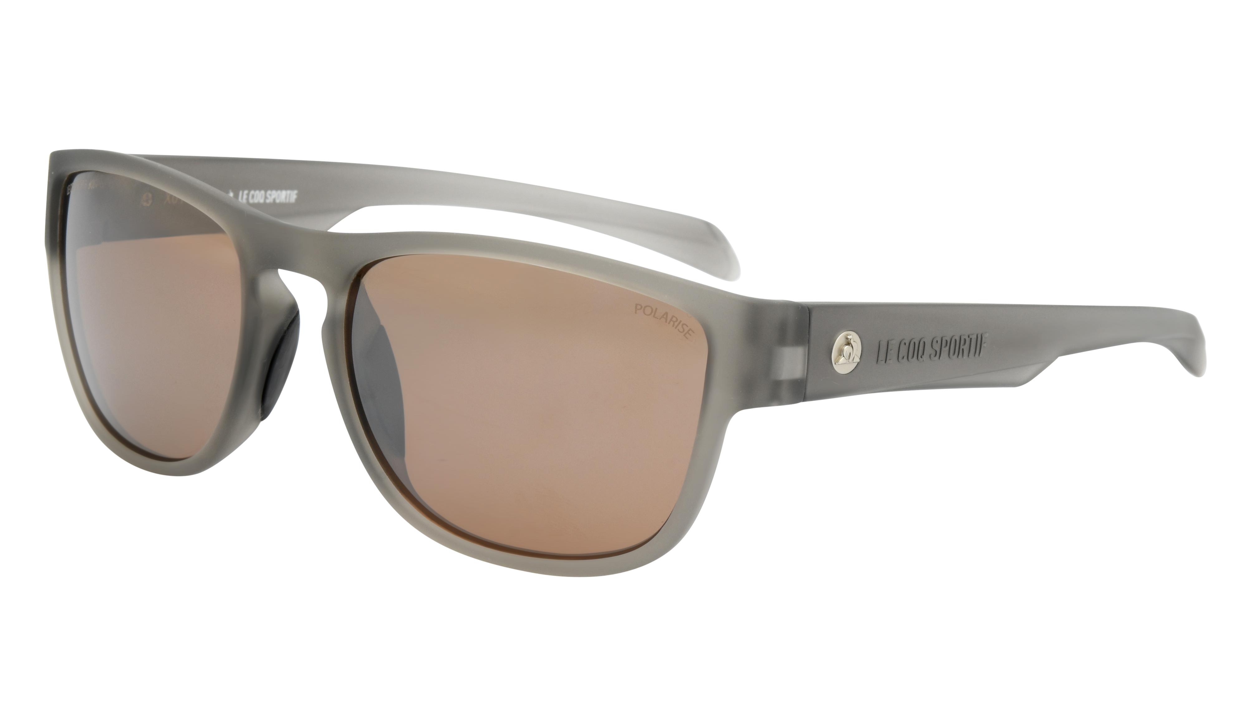 Lunettes de soleil Le Coq Sportif Homme Gris Rectangle Lcs2403/S Trois-Quart