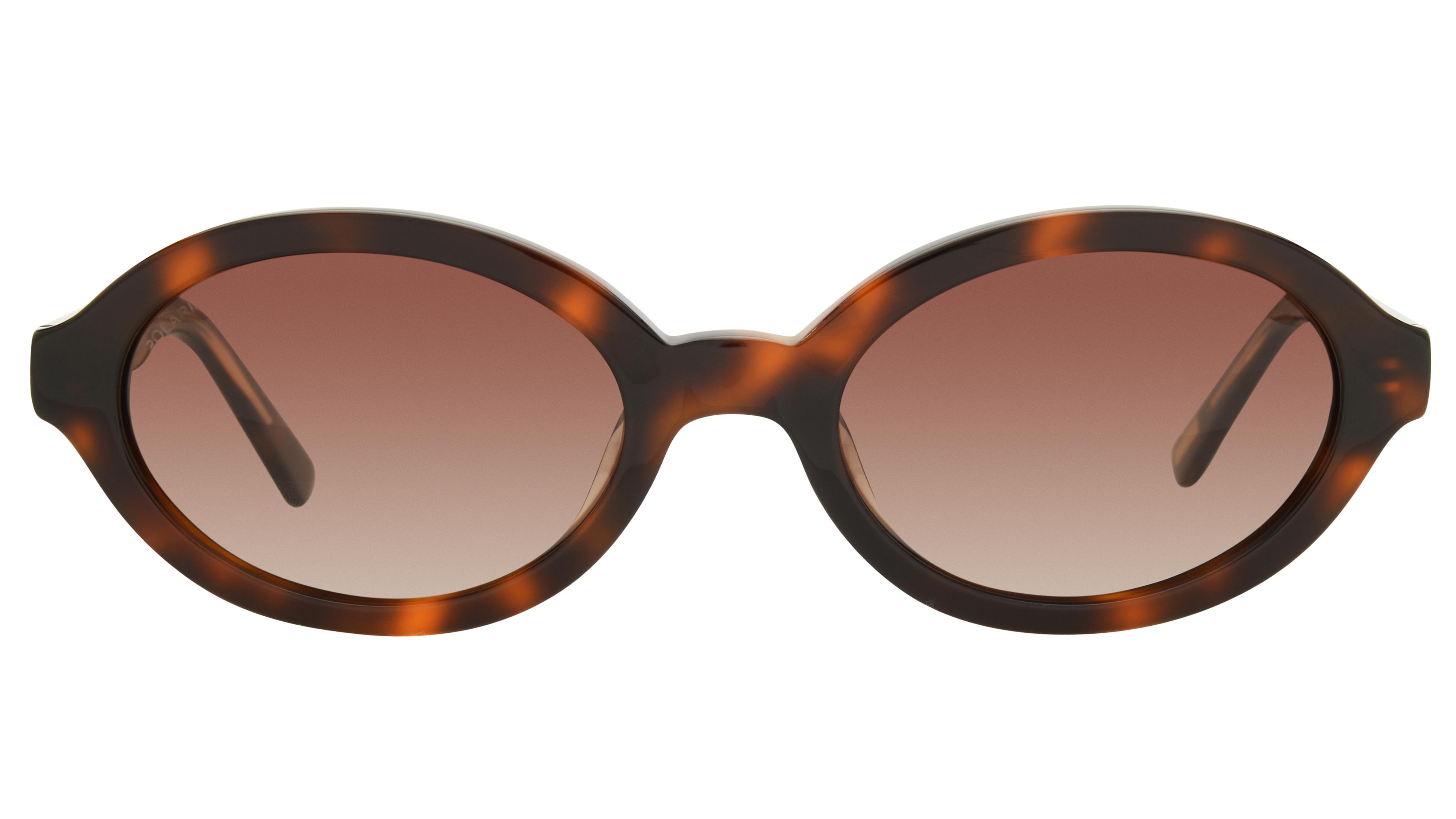 Lunettes de soleil Pol&Sun Femme Ecaille Ovale pos2606 Face