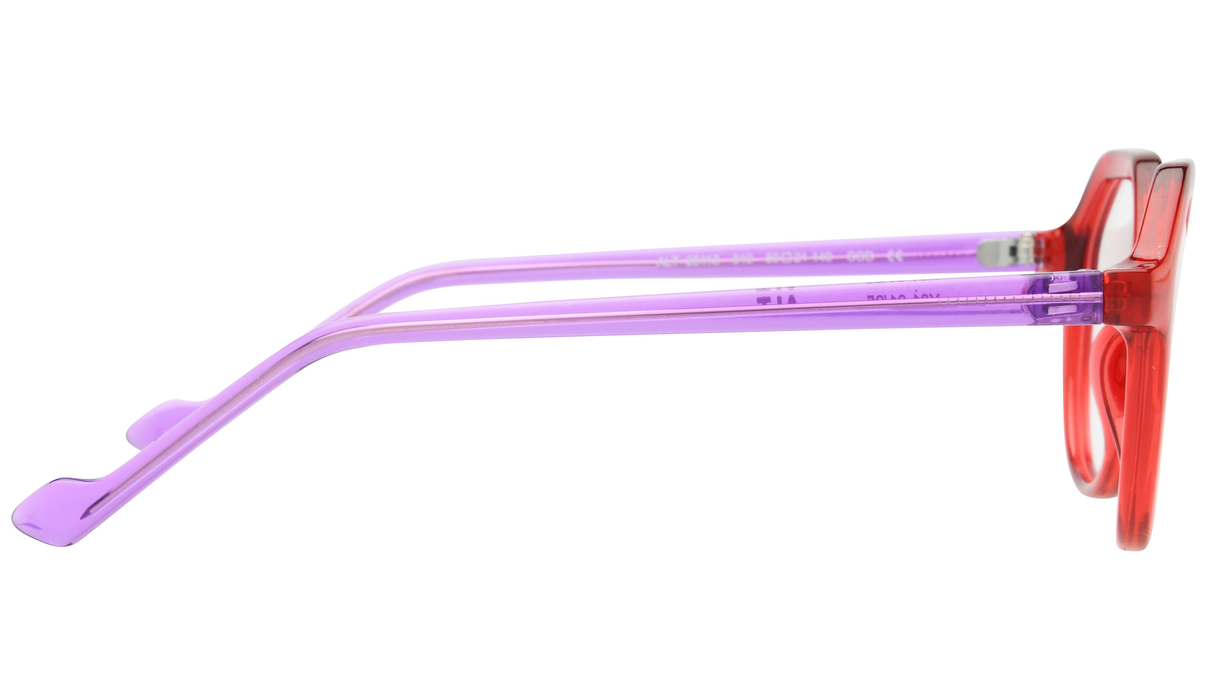 Lunettes de vue Alternance Femme Rose Carré alt25113 Droite