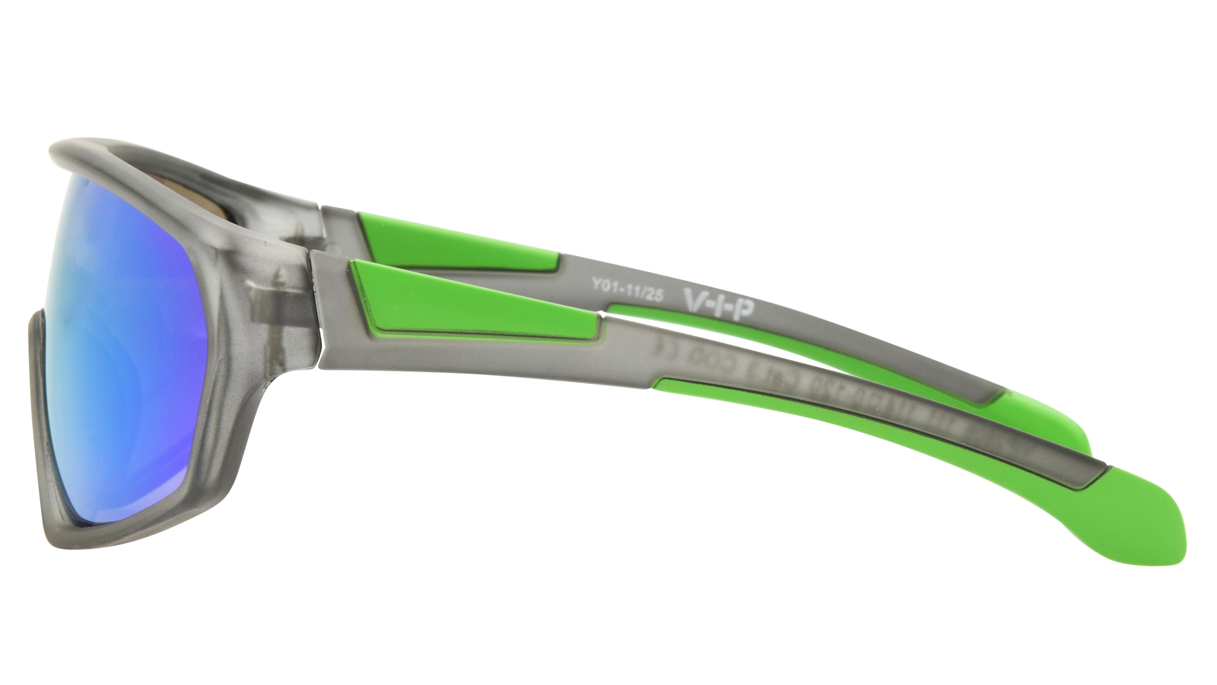 Lunettes de soleil VIP Enfant Gris Sport vip2606 Gauche