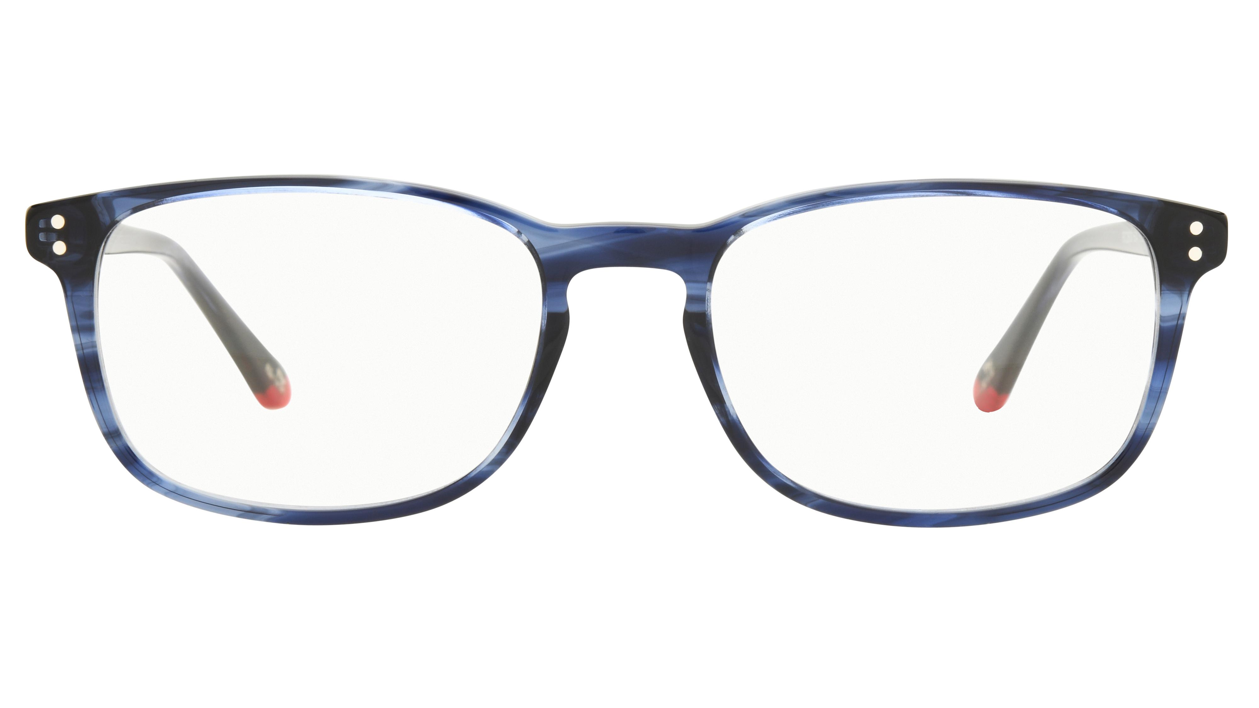 Lunettes de vue The Bicycle Homme Bleu Rectangle bic2603 Face