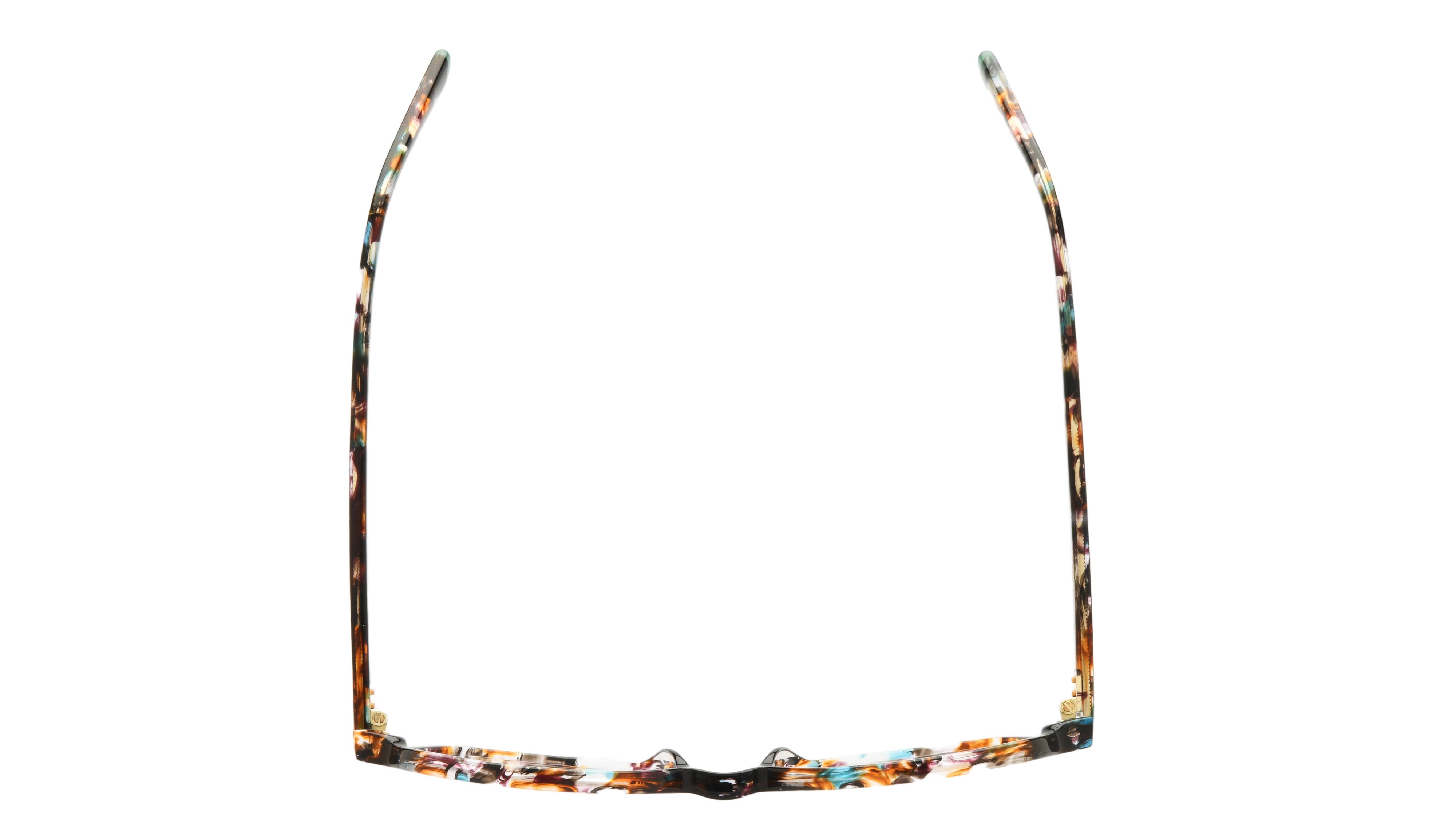 Lunettes de vue Siralya Femme Ecaille Papillon Sir2501 Dessus