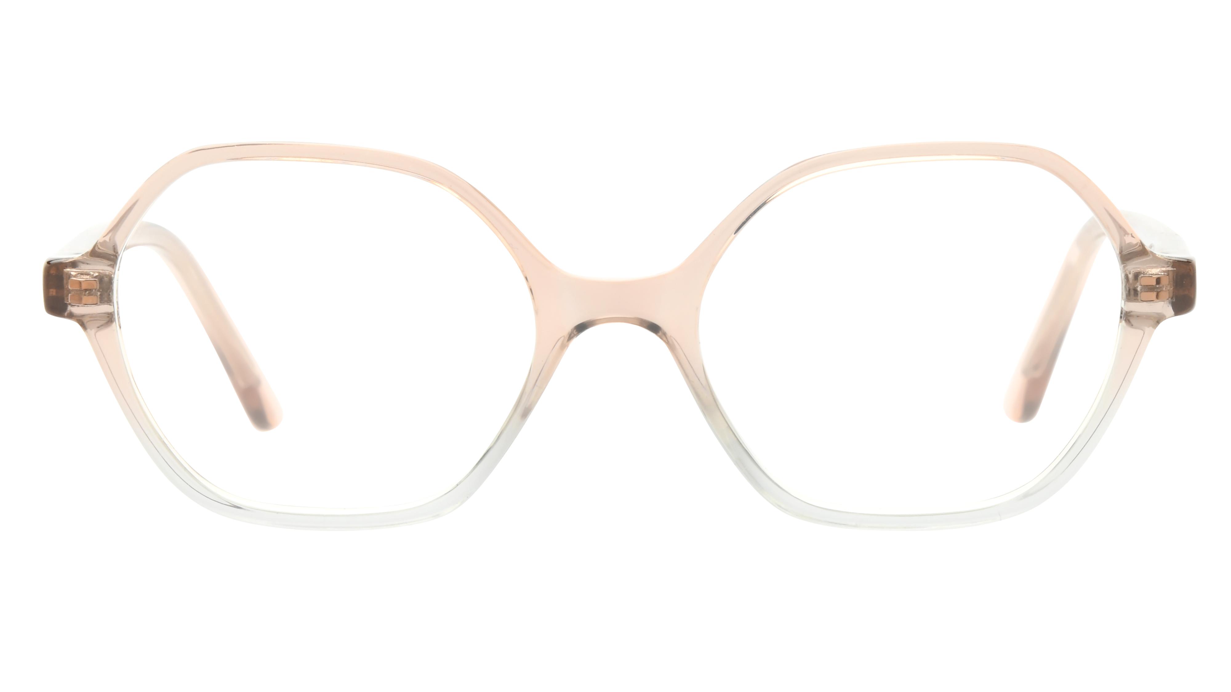 Lunettes de vue Alternance Enfant Rose Rectangle Alt24107 Face